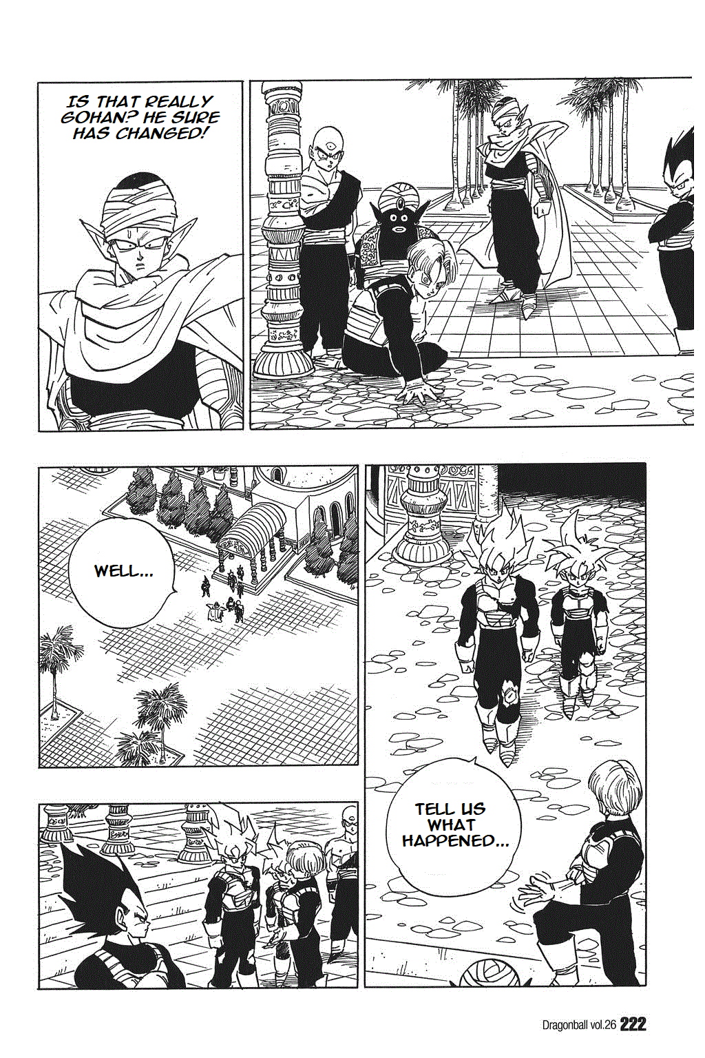 Dragon Ball Chapter 390 page 6 - Chapter 390: Goku and Gohan Emerge