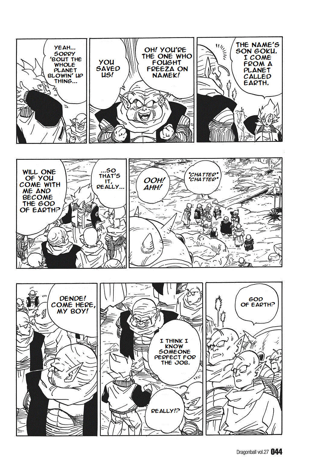 Dragon Ball Chapter 393 page 10 - Chapter 393: A New God