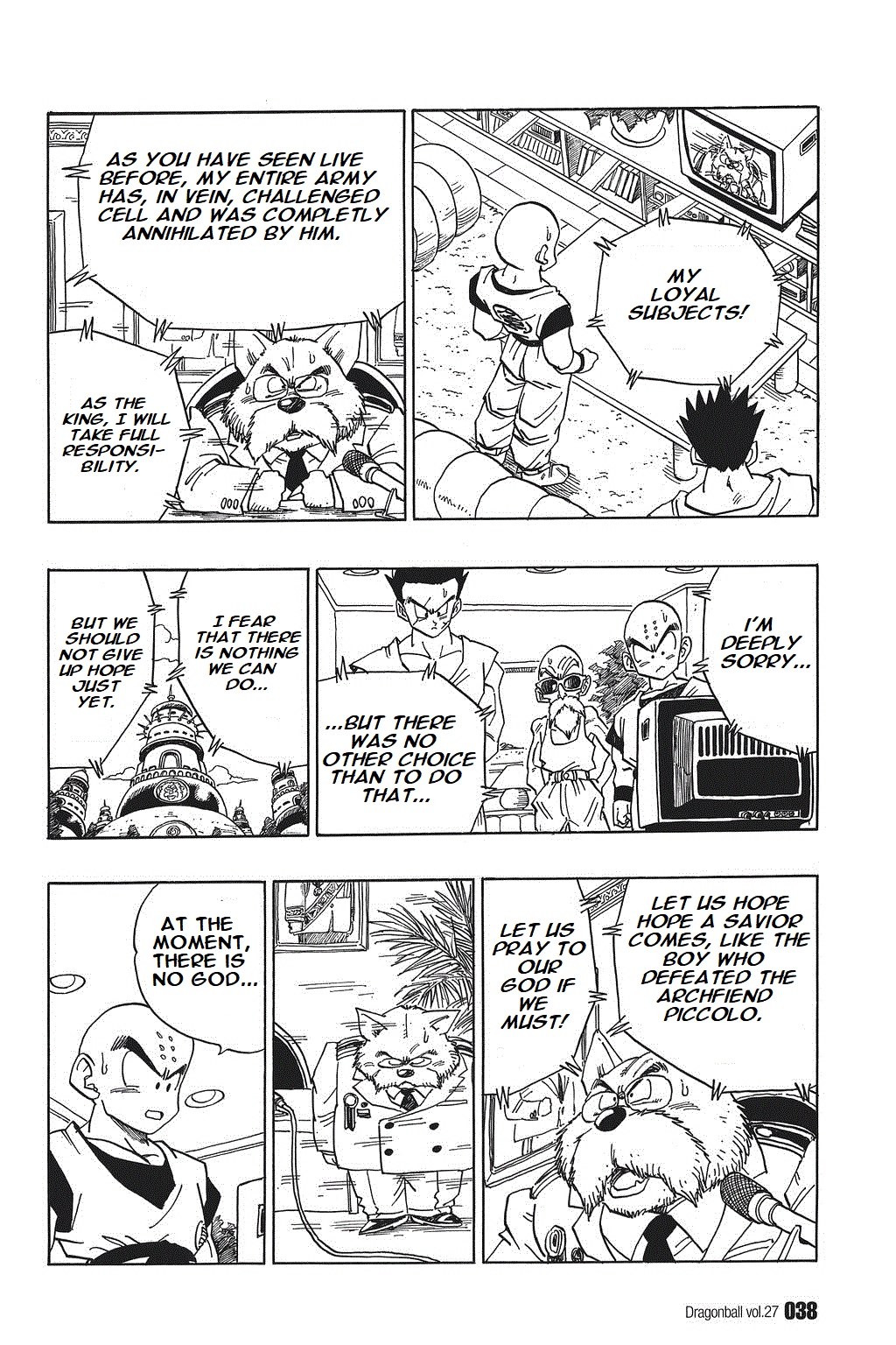 Dragon Ball Chapter 393 page 4 - Chapter 393: A New God
