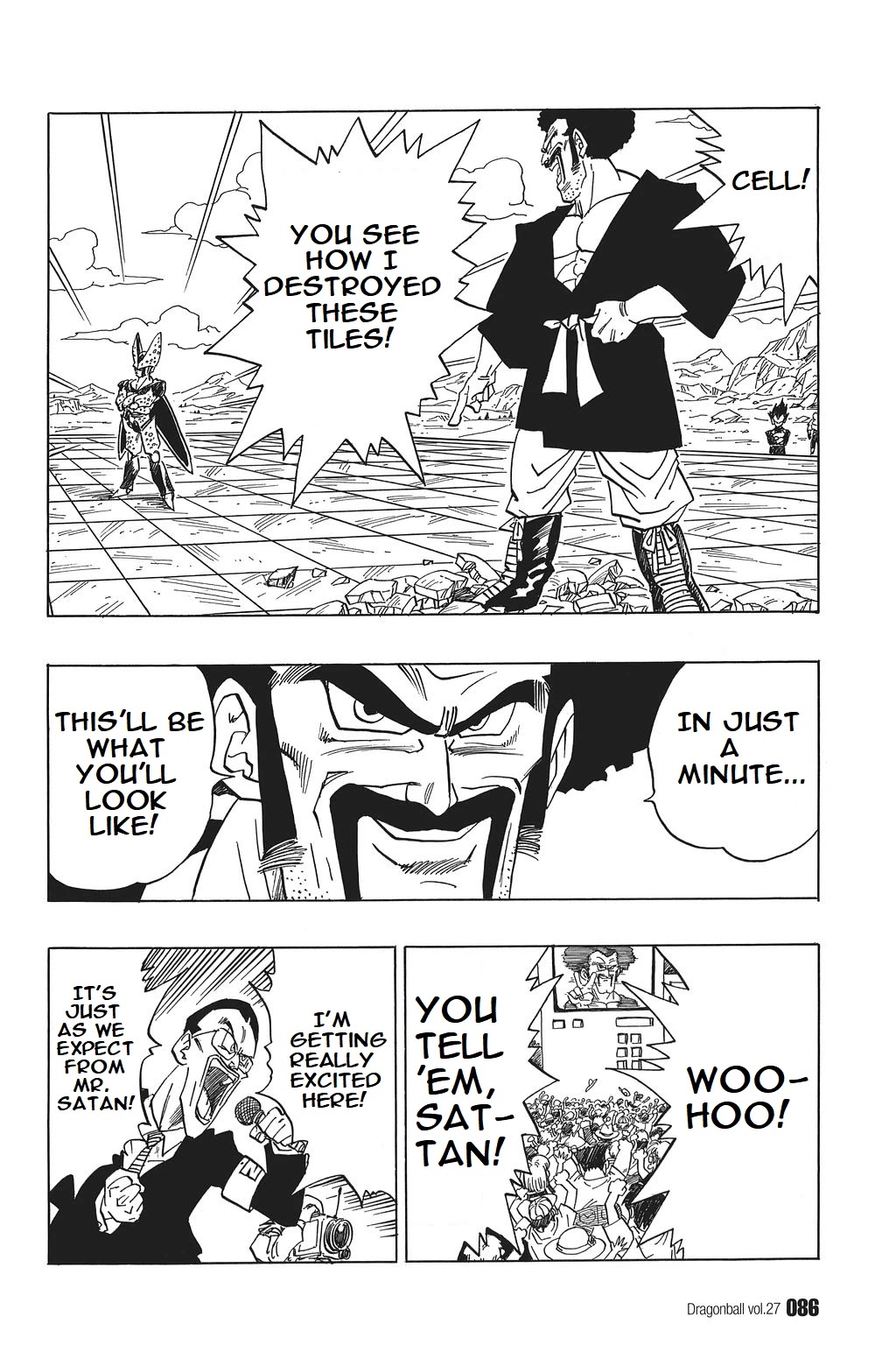 Dragon Ball Chapter 396 page 10 - Chapter 396: The Cell Games' Dead Weight!?