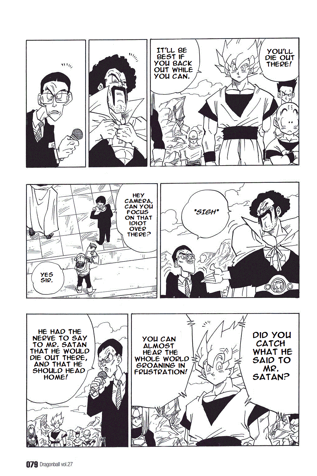 Dragon Ball Chapter 396 page 3 - Chapter 396: The Cell Games' Dead Weight!?