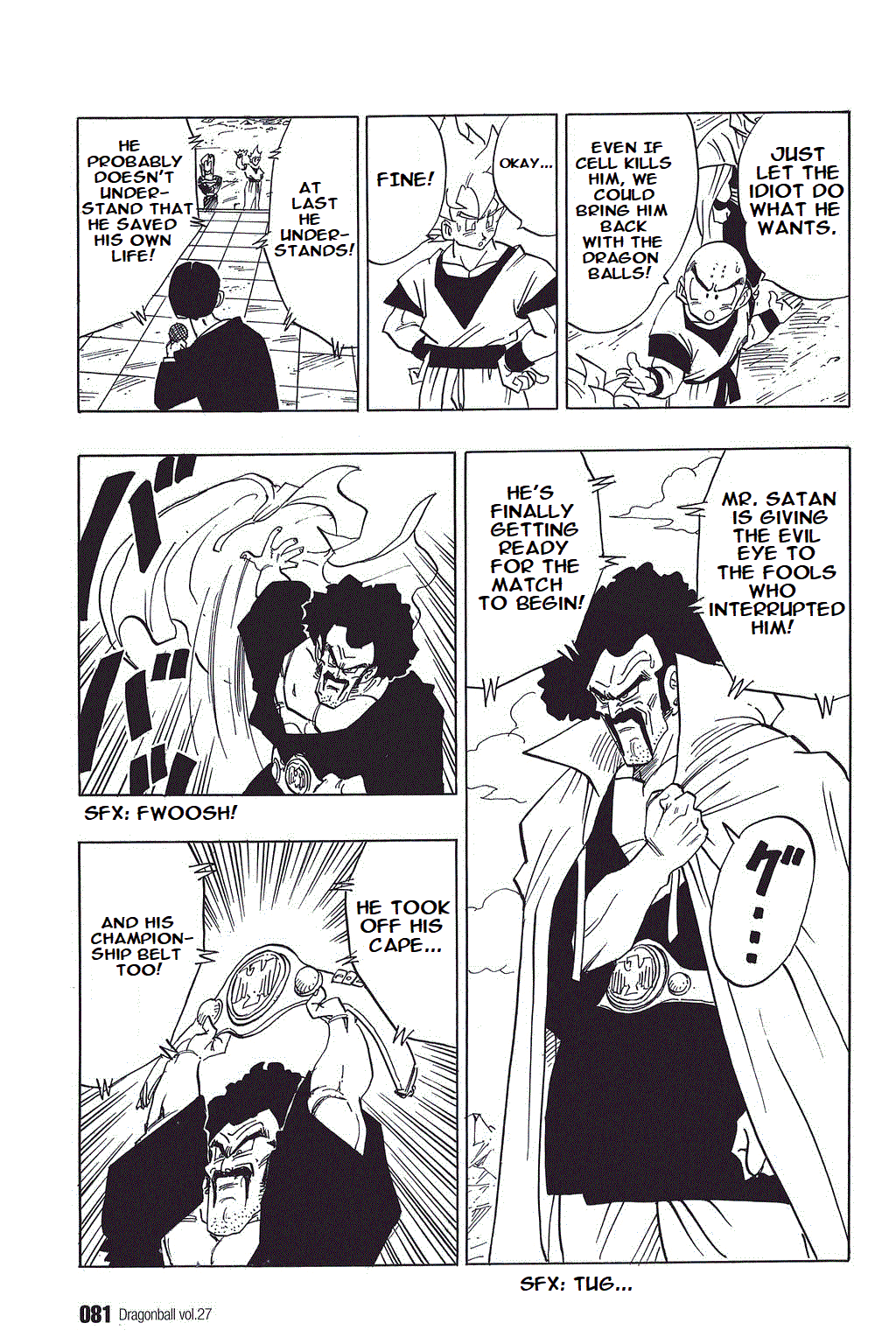 Dragon Ball Chapter 396 page 5 - Chapter 396: The Cell Games' Dead Weight!?
