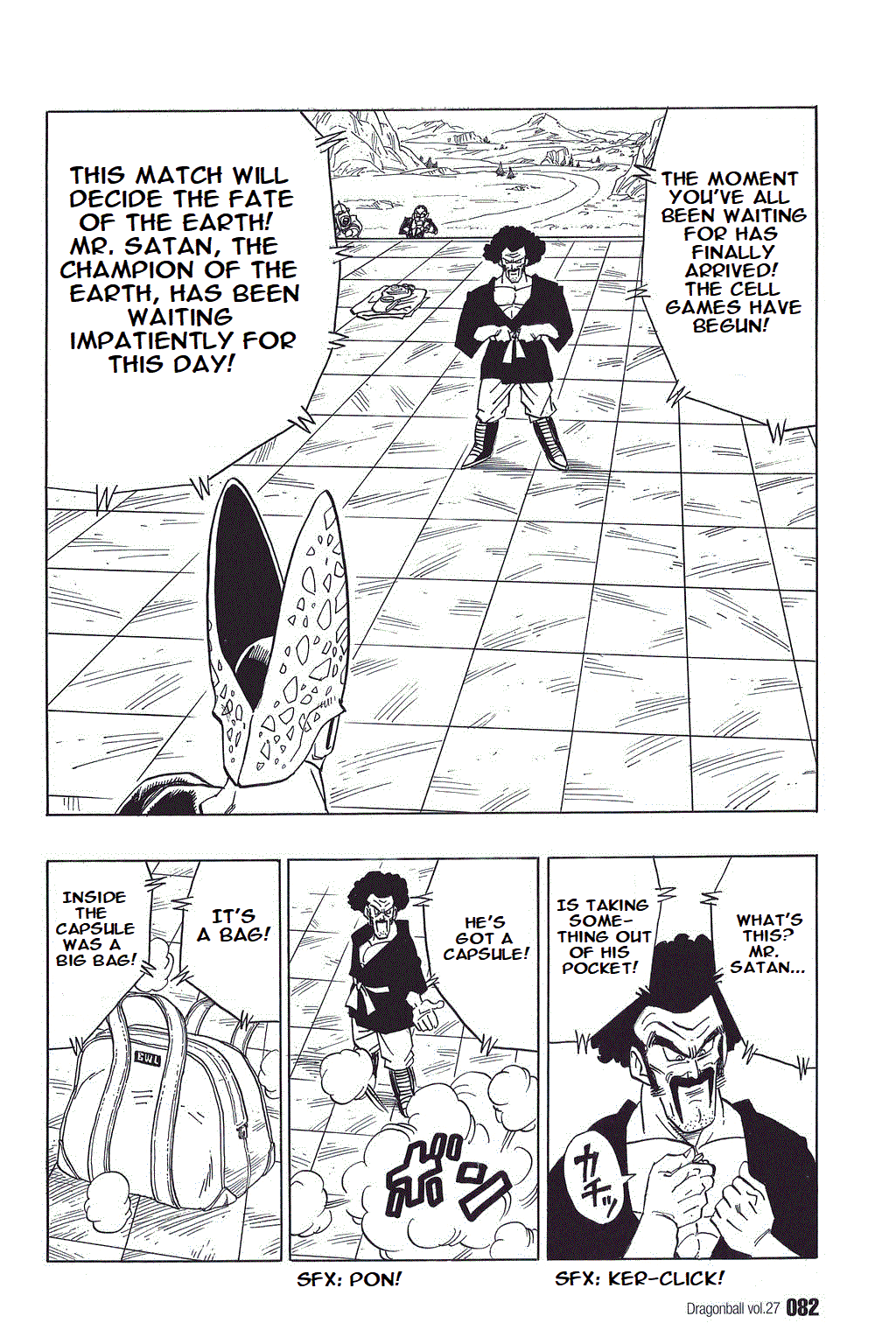 Dragon Ball Chapter 396 page 6 - Chapter 396: The Cell Games' Dead Weight!?