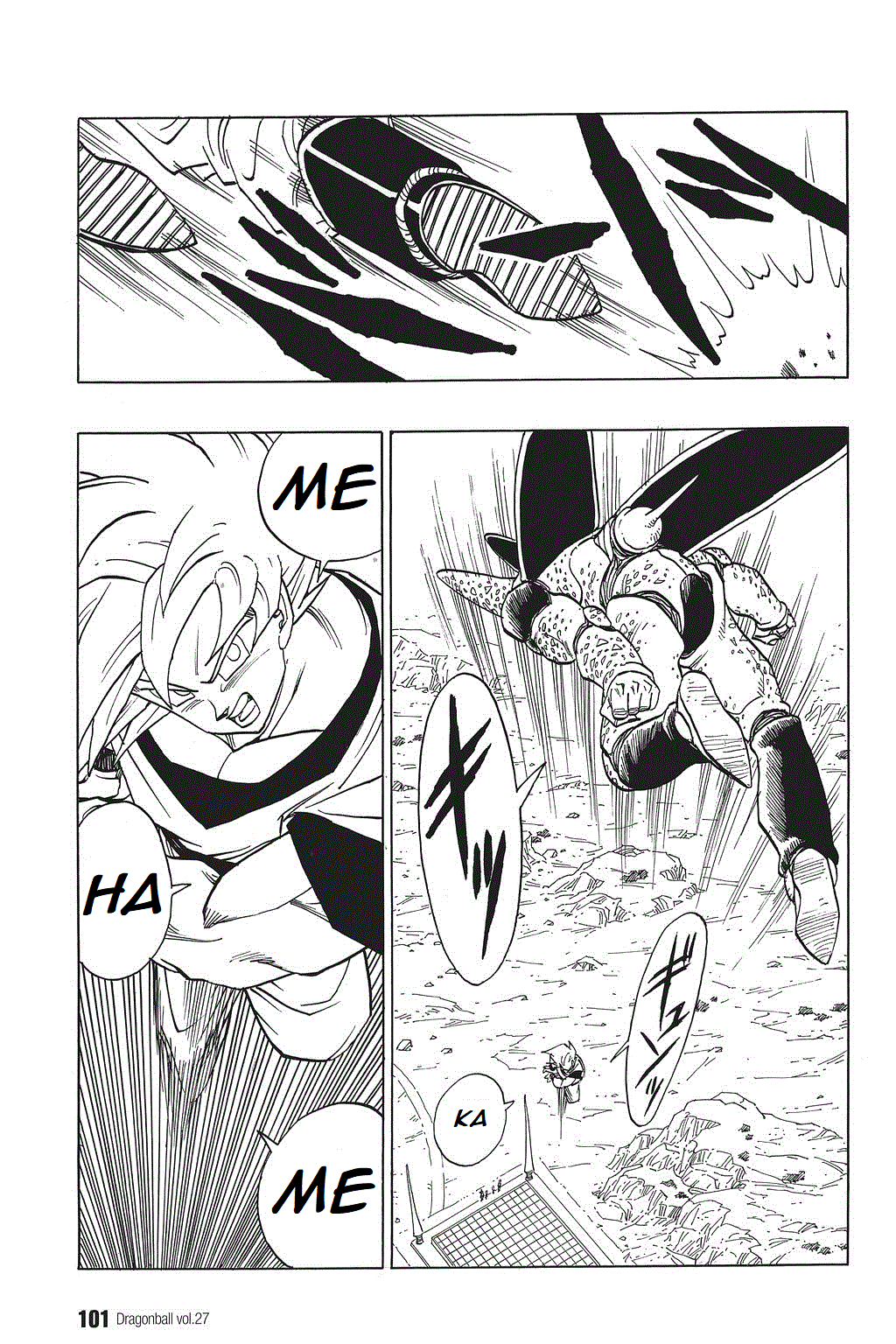 Dragon Ball Chapter 397 page 11 - Chapter 397: Cell vs. Son Goku!!