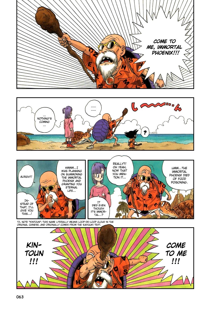 Dragon Ball Chapter 4 page 3 - Chapter 4: They Call Him... the Turtle Hermit