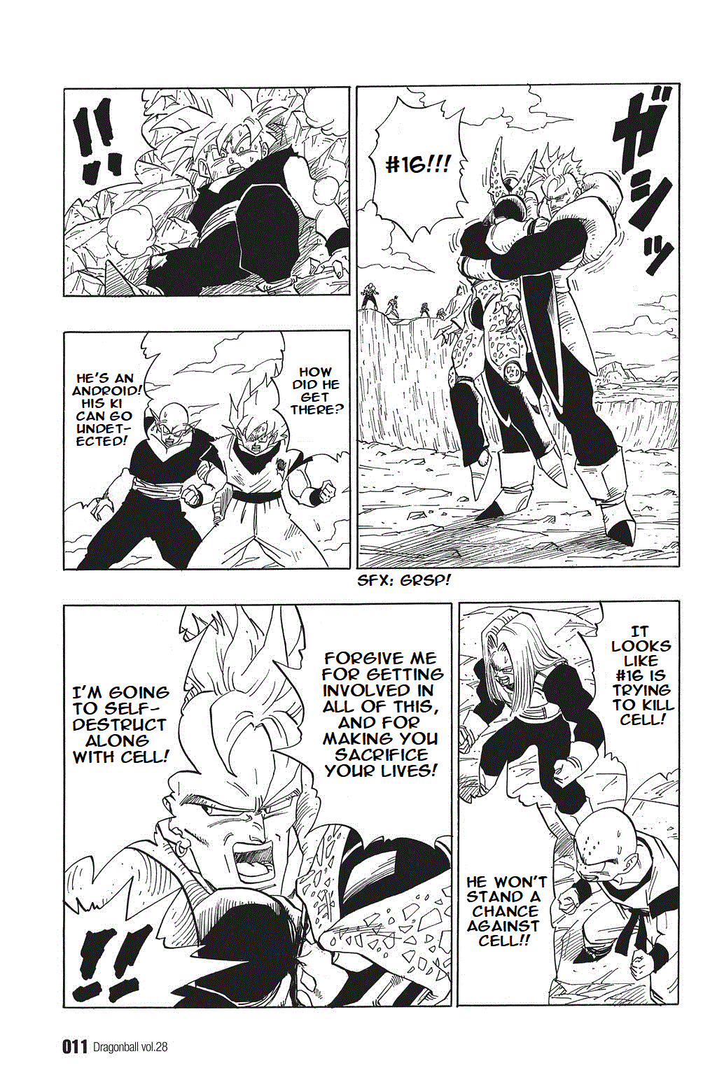 Dragon Ball Chapter 406 page 12 - Chapter 406: #16's Secret Weapon