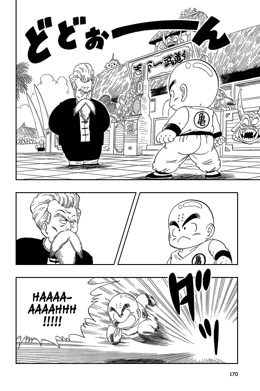 Dragon Ball Chapter 41 page 13 - Chapter 41: Kuririn vs. Jackie Chun