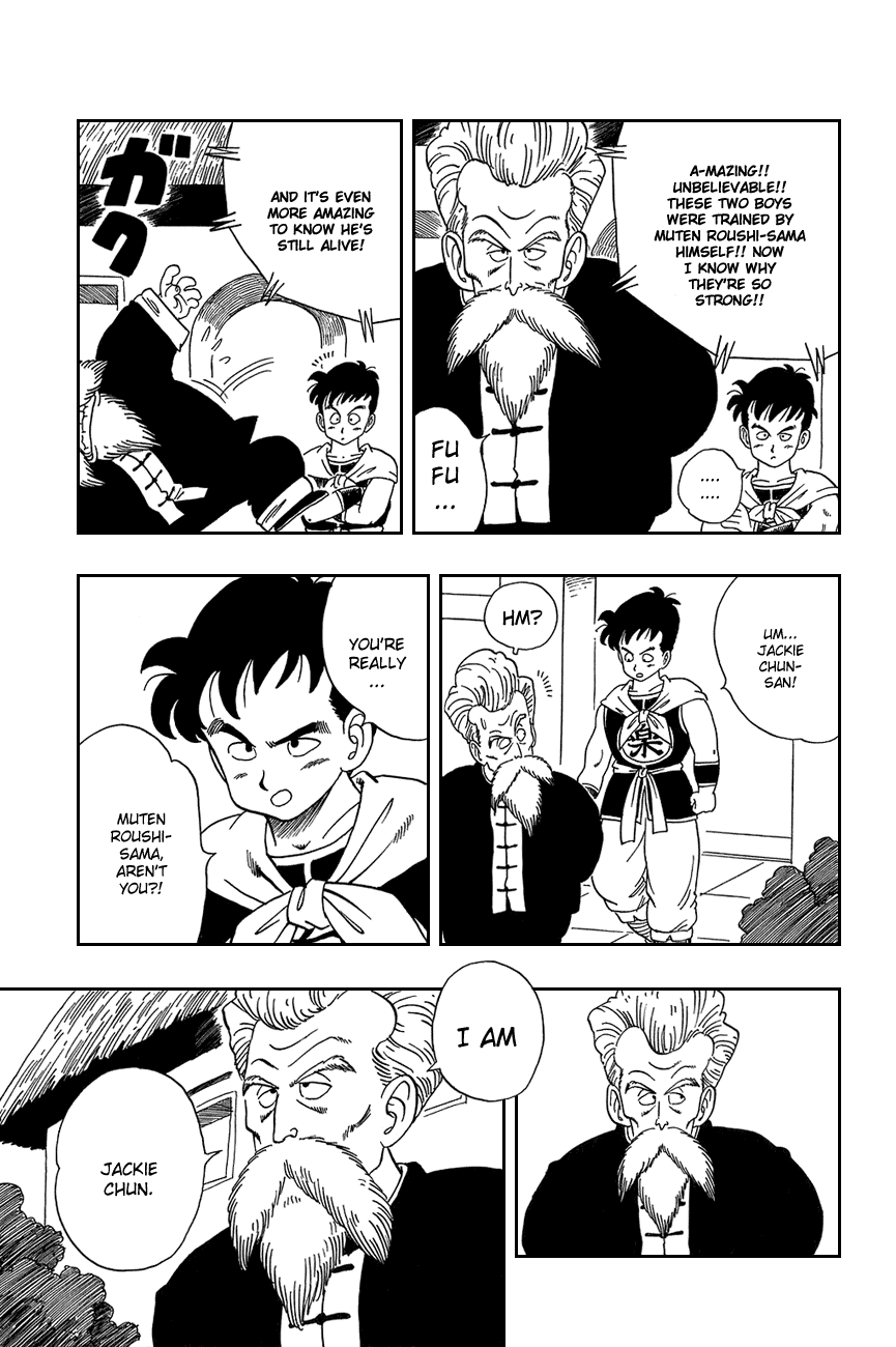 Dragon Ball Chapter 41 page 8 - Chapter 41: Kuririn vs. Jackie Chun