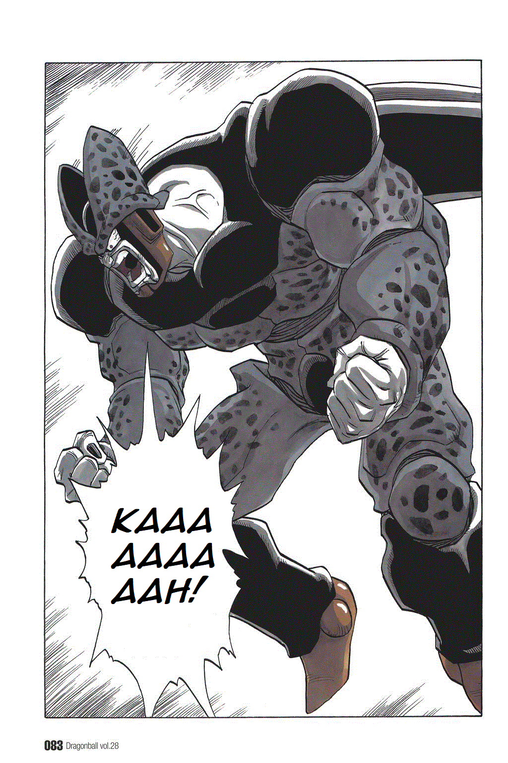 Dragon Ball Chapter 411 page 6 - Chapter 411: Cell, Driven to the Wall