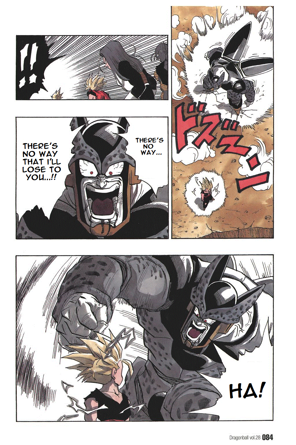 Dragon Ball Chapter 411 page 7 - Chapter 411: Cell, Driven to the Wall
