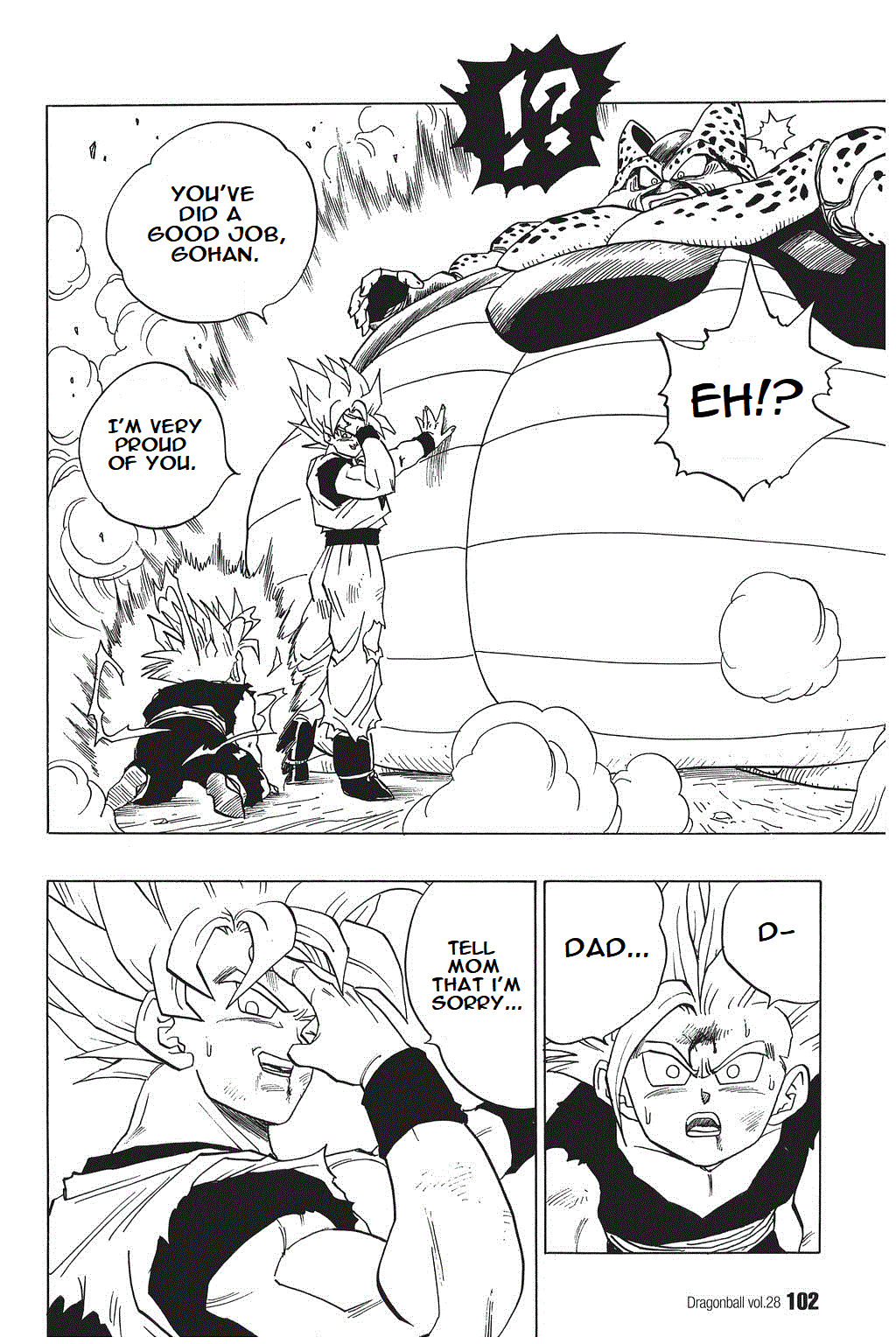 Dragon Ball Chapter 412 page 11 - Chapter 412: The End of the Cell Games