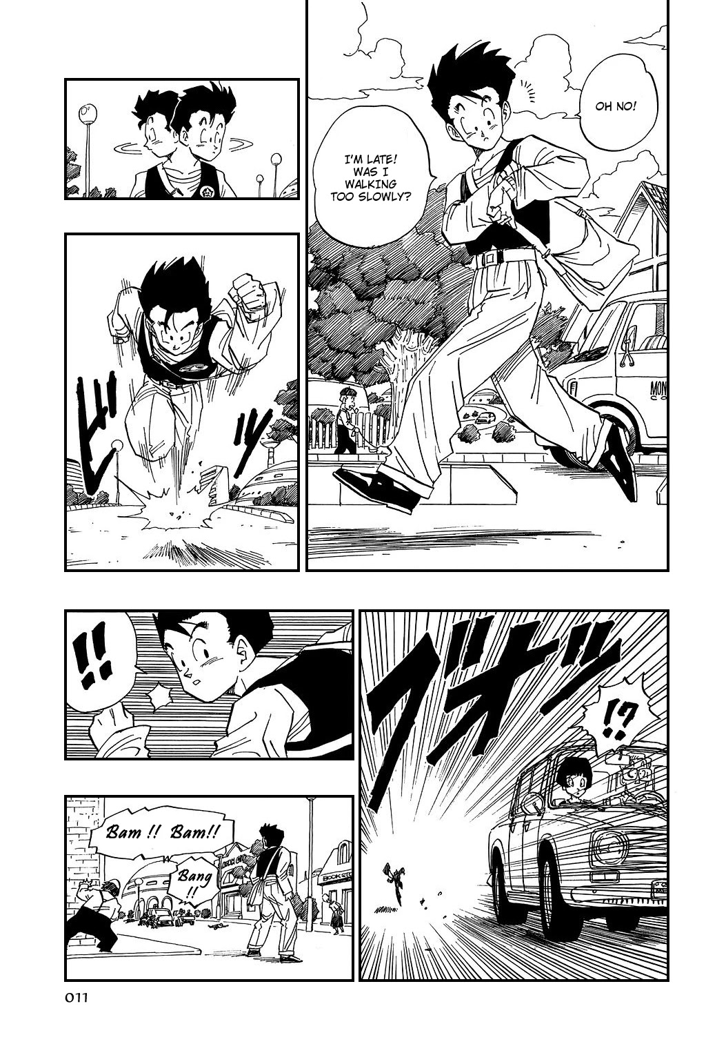 Dragon Ball Chapter 421 page 13 - Chapter 421: Satan City's High School