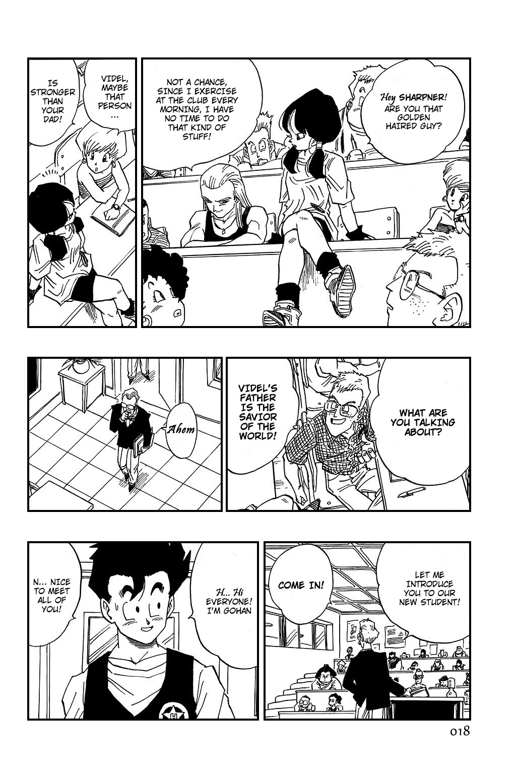 Dragon Ball Chapter 421 page 20 - Chapter 421: Satan City's High School