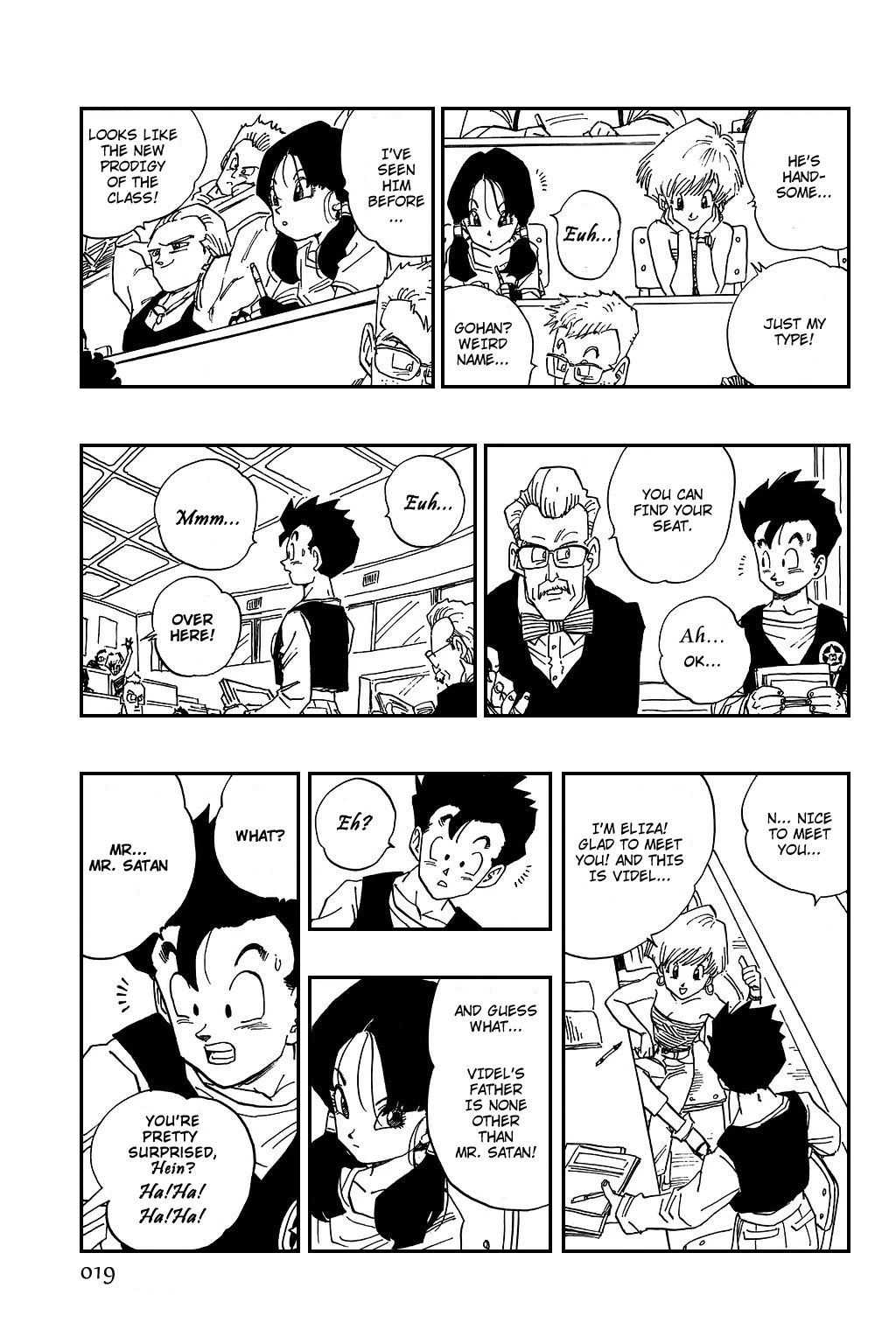 Dragon Ball Chapter 421 page 21 - Chapter 421: Satan City's High School