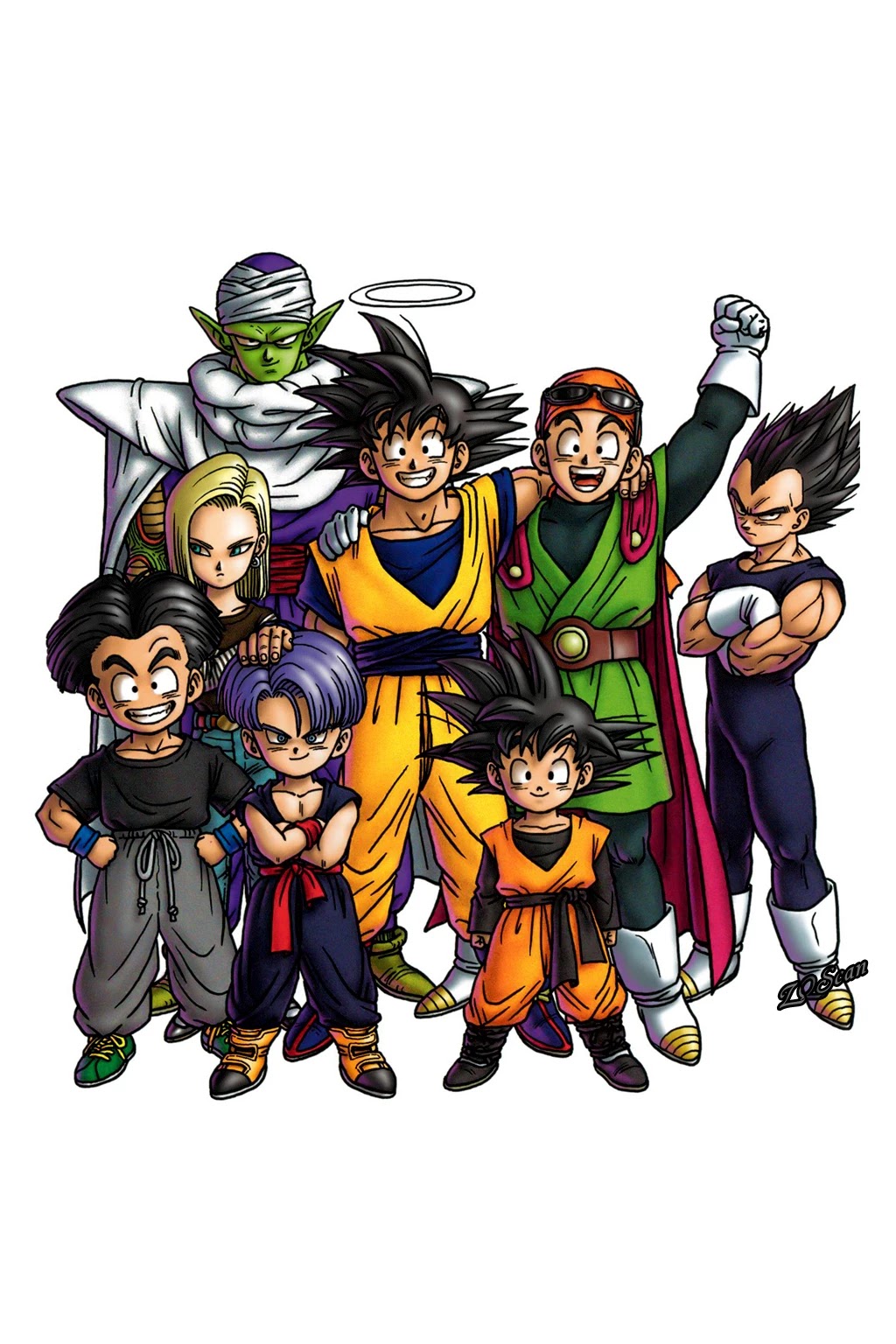Dragon Ball Chapter 421 page 3 - Chapter 421: Satan City's High School