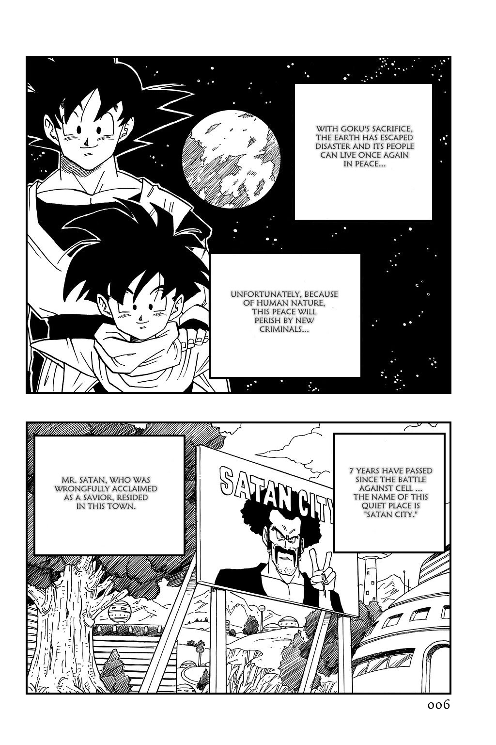 Dragon Ball Chapter 421 page 8 - Chapter 421: Satan City's High School