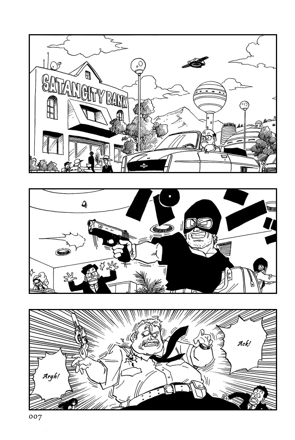 Dragon Ball Chapter 421 page 9 - Chapter 421: Satan City's High School