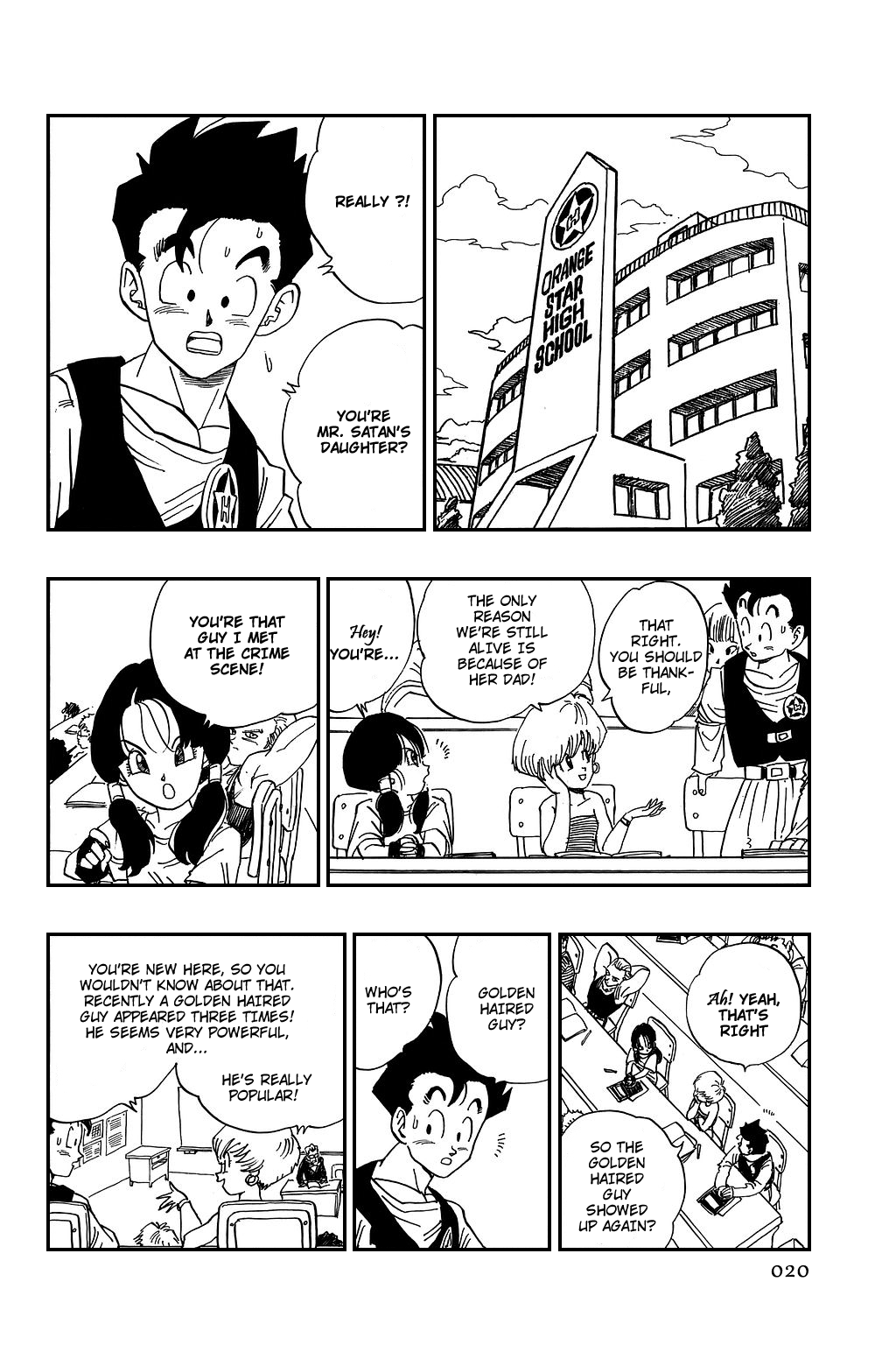 Dragon Ball Chapter 422 page 1 - Chapter 422: Gohan, Very Tired