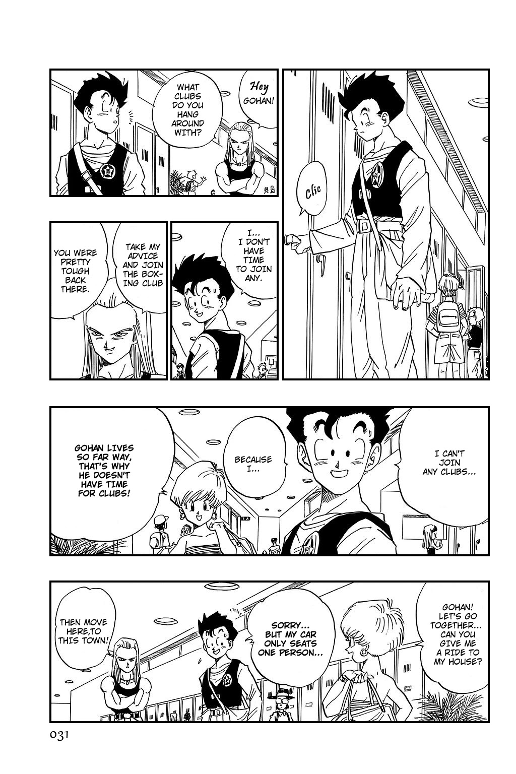 Dragon Ball Chapter 422 page 12 - Chapter 422: Gohan, Very Tired