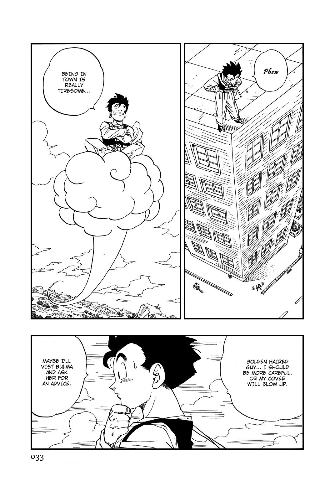 Dragon Ball Chapter 422 page 14 - Chapter 422: Gohan, Very Tired