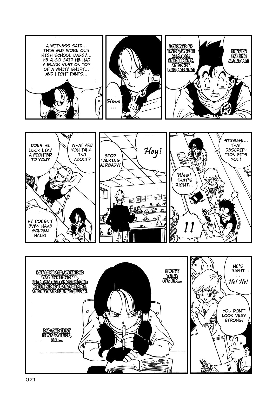 Dragon Ball Chapter 422 page 2 - Chapter 422: Gohan, Very Tired