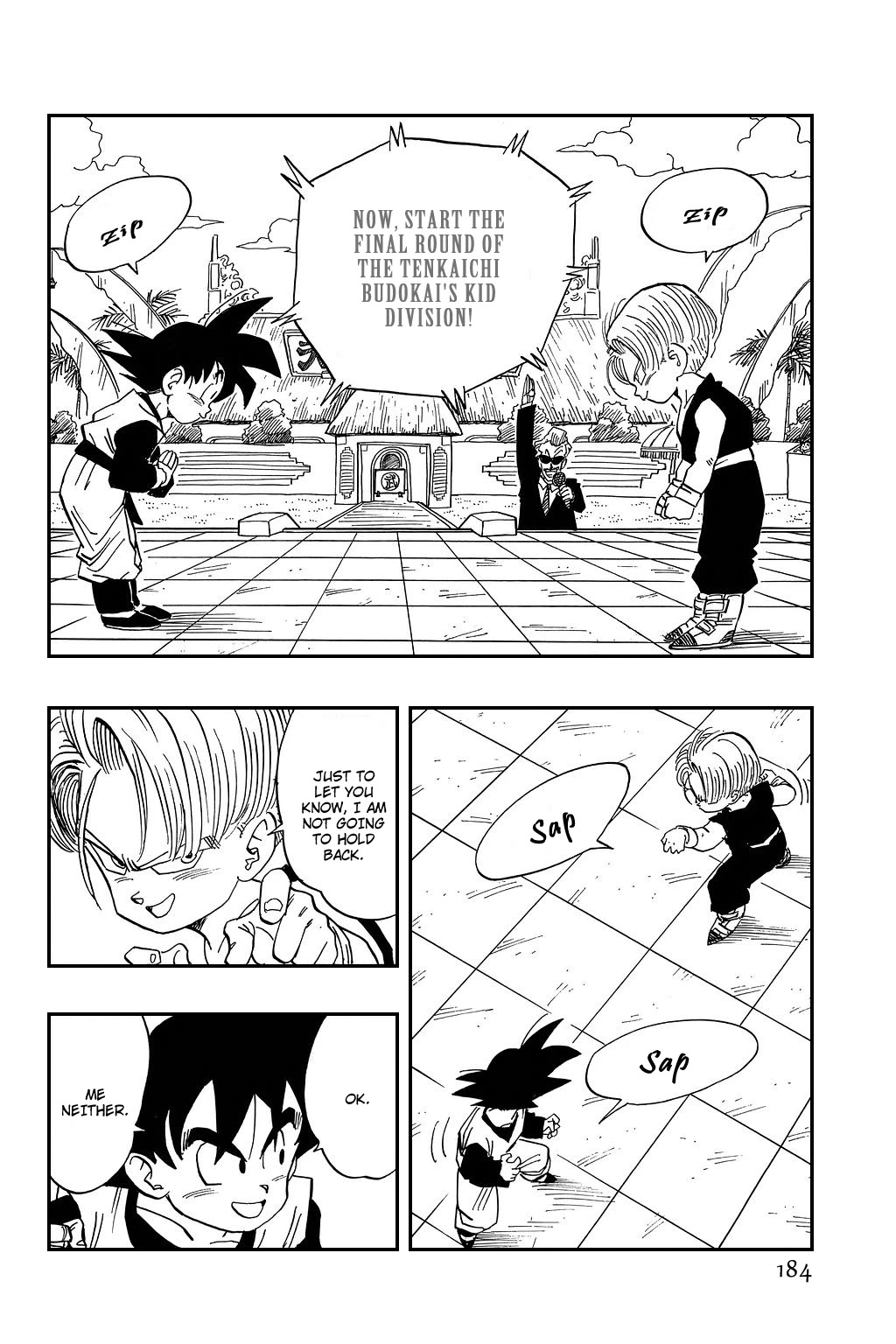 Dragon Ball Chapter 433 page 8 - Chapter 433: Trunks vs Son Goten