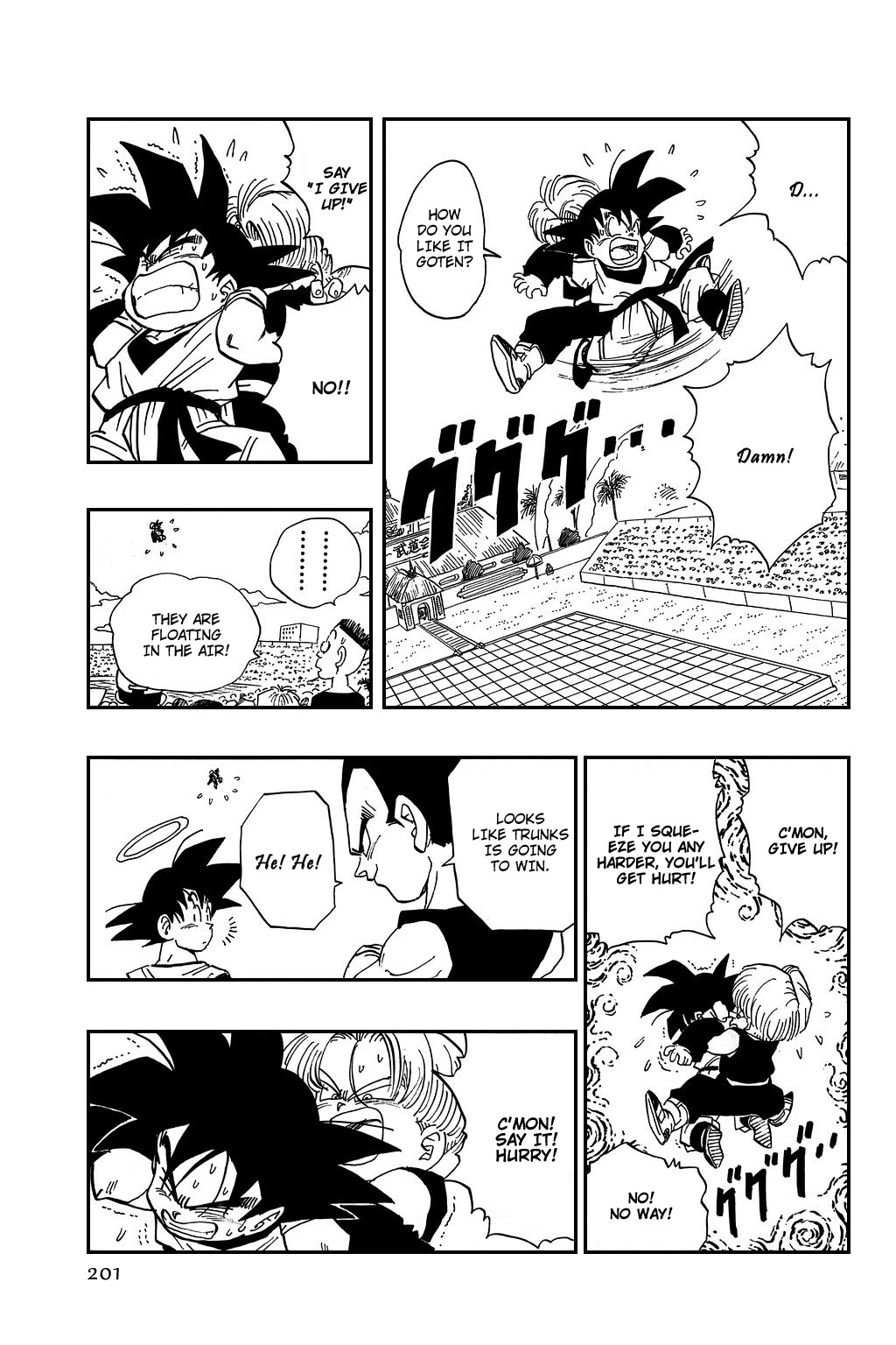 Dragon Ball Chapter 434 page 10 - Chapter 434: Trunks vs Son Goten 2