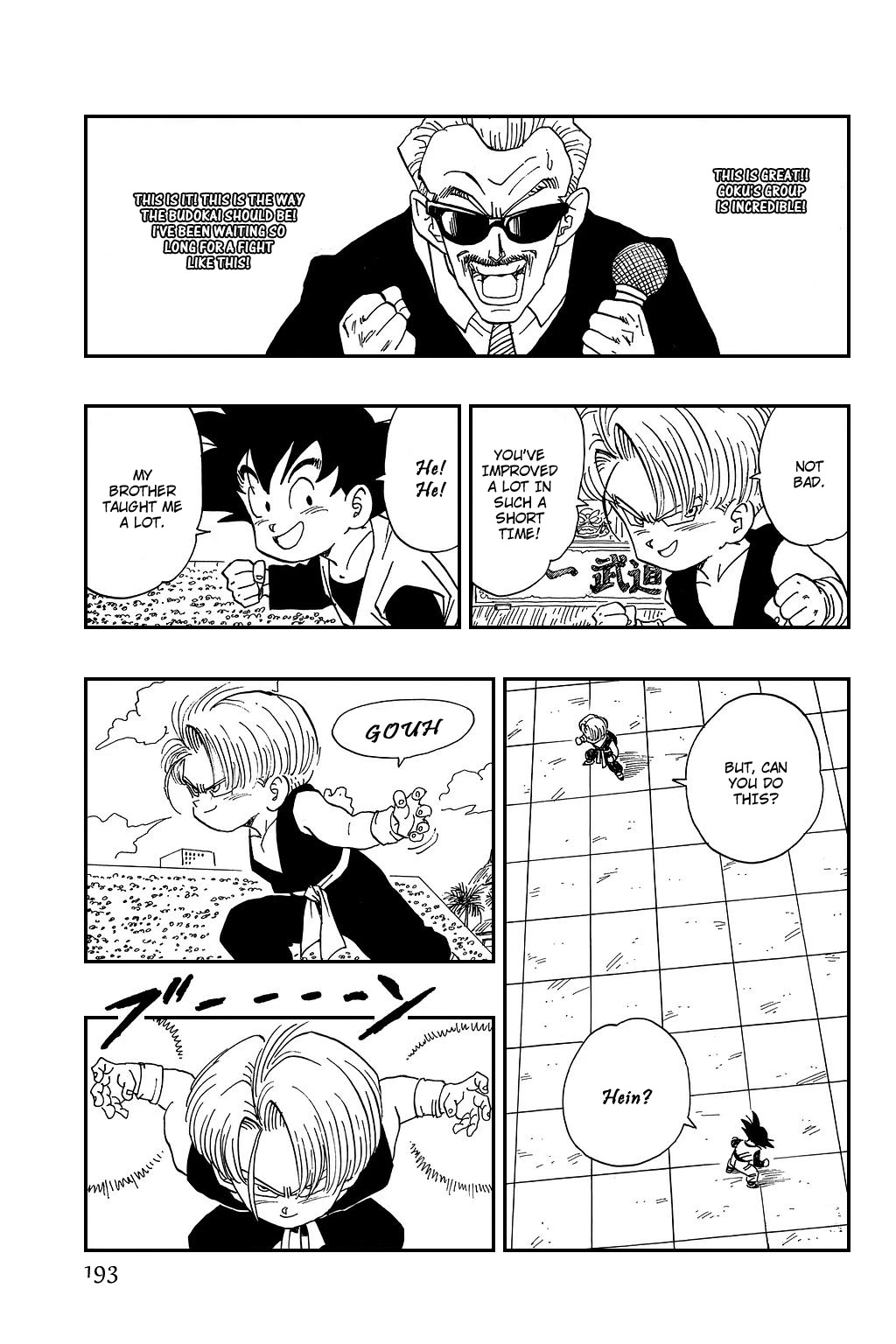 Dragon Ball Chapter 434 page 2 - Chapter 434: Trunks vs Son Goten 2
