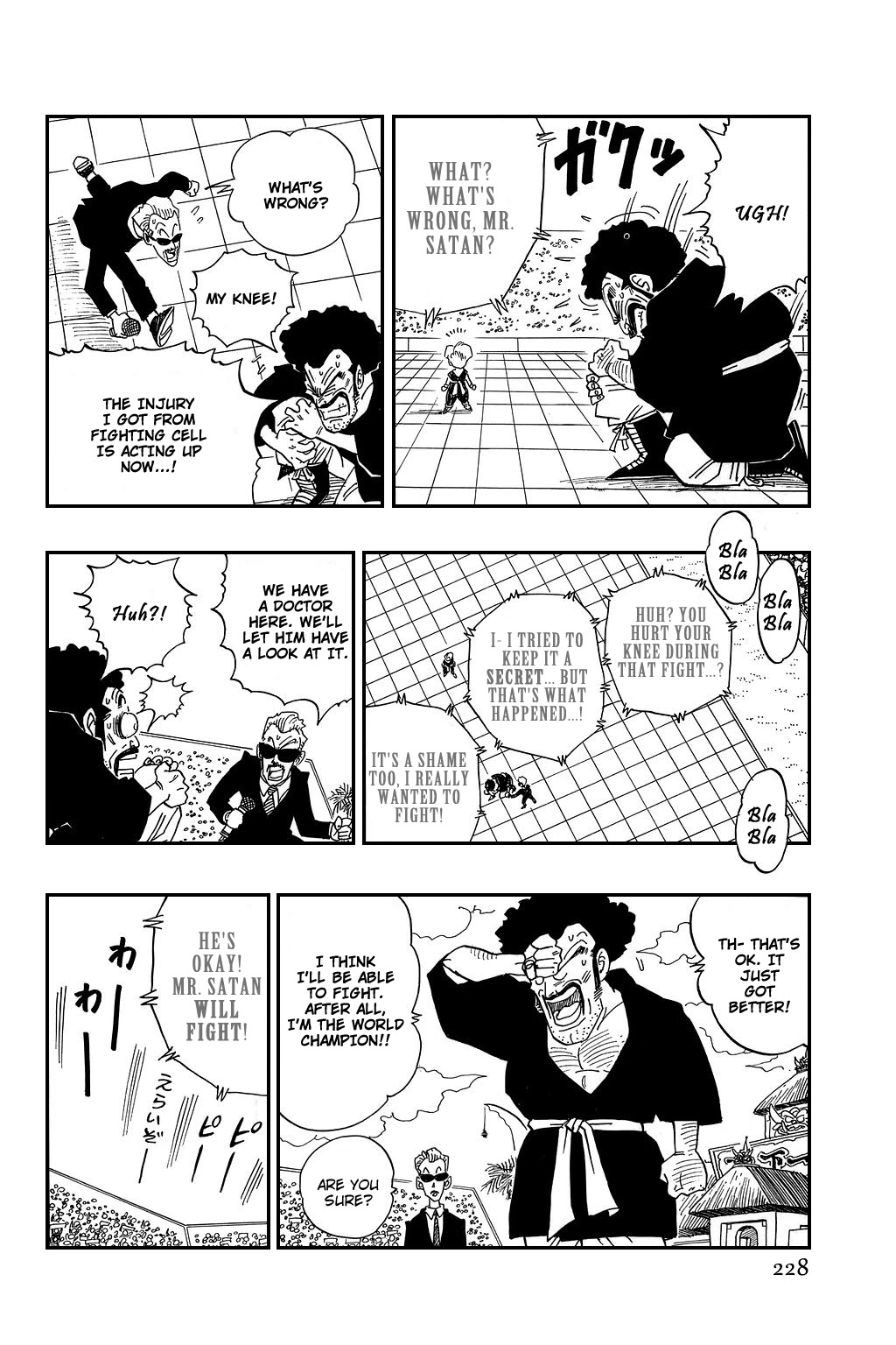Dragon Ball Chapter 436 page 10 - Chapter 436: Mister Satan's Got Some Balls!