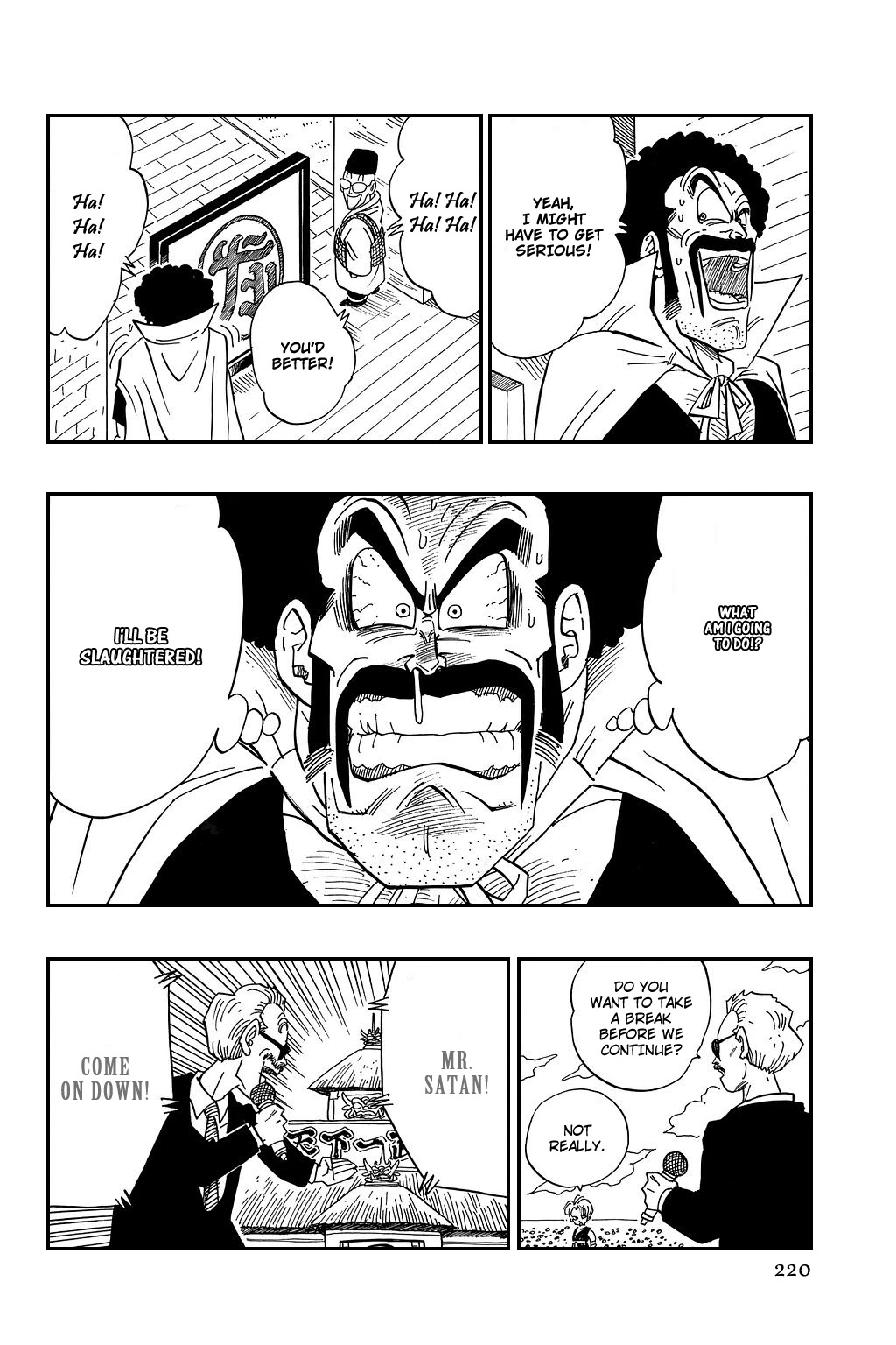 Dragon Ball Chapter 436 page 2 - Chapter 436: Mister Satan's Got Some Balls!