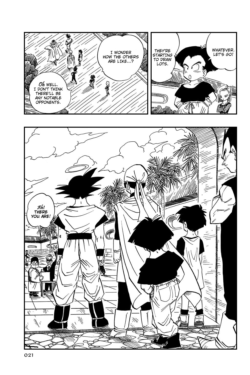 Dragon Ball Chapter 438 page 3 - Chapter 438: The Matchups Are Decided!