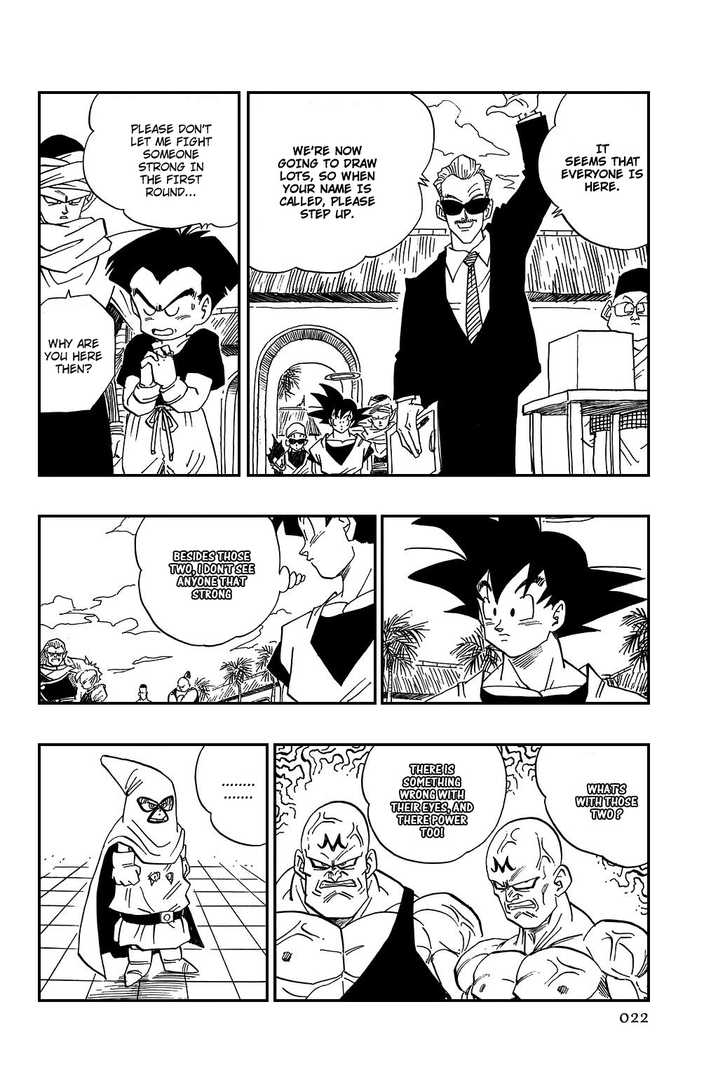 Dragon Ball Chapter 438 page 4 - Chapter 438: The Matchups Are Decided!