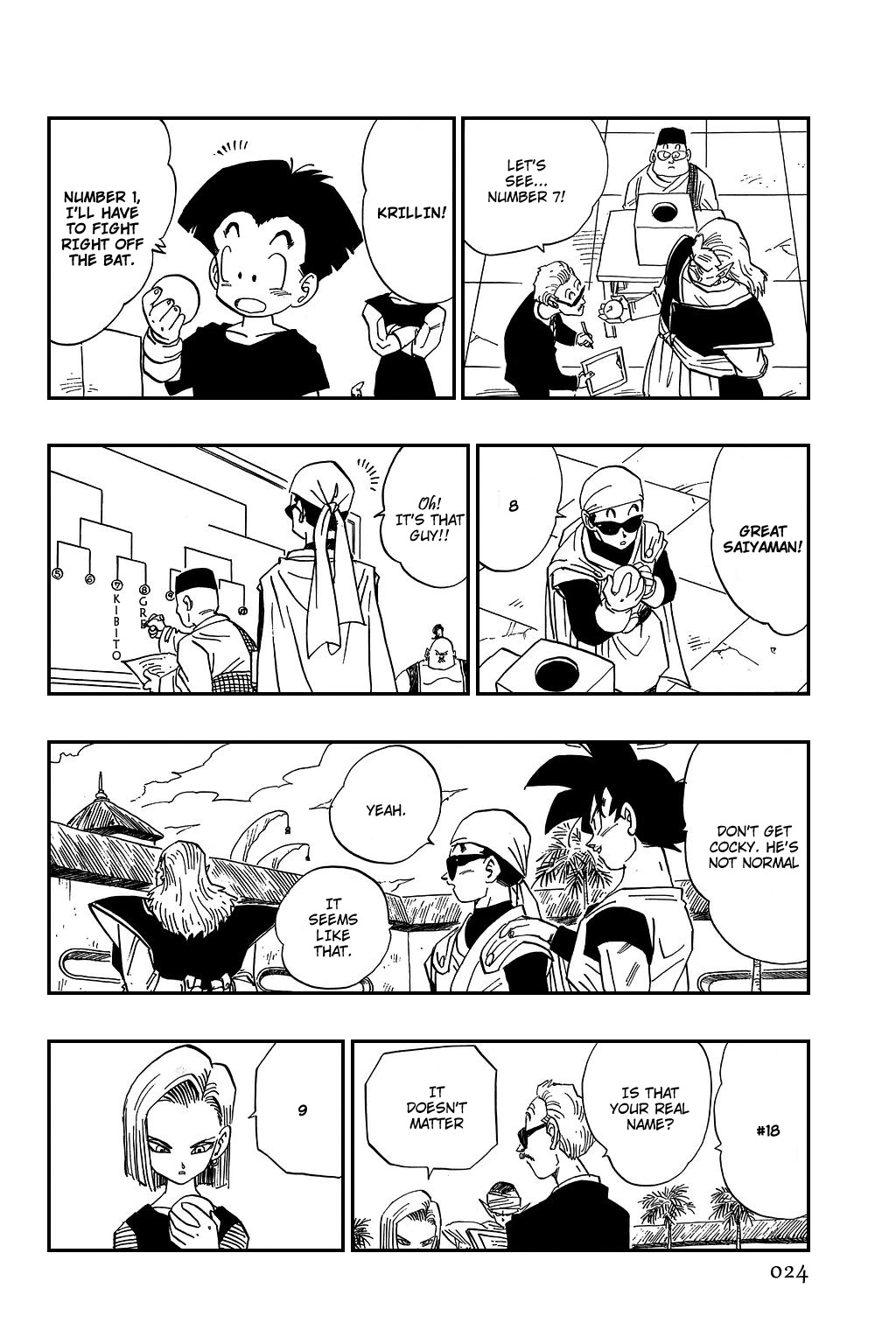 Dragon Ball Chapter 438 page 6 - Chapter 438: The Matchups Are Decided!