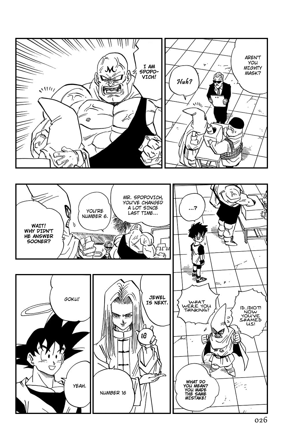 Dragon Ball Chapter 438 page 8 - Chapter 438: The Matchups Are Decided!