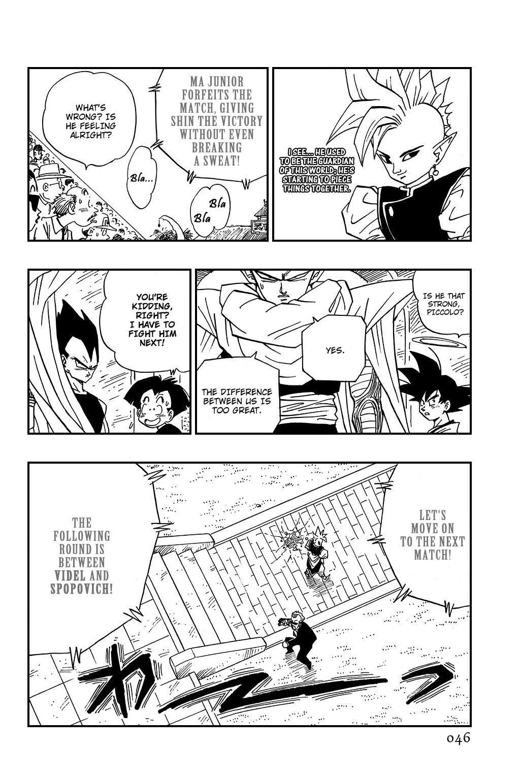 Dragon Ball Chapter 439 page 12 - Chapter 439: Krillin and Piccolo's Fights