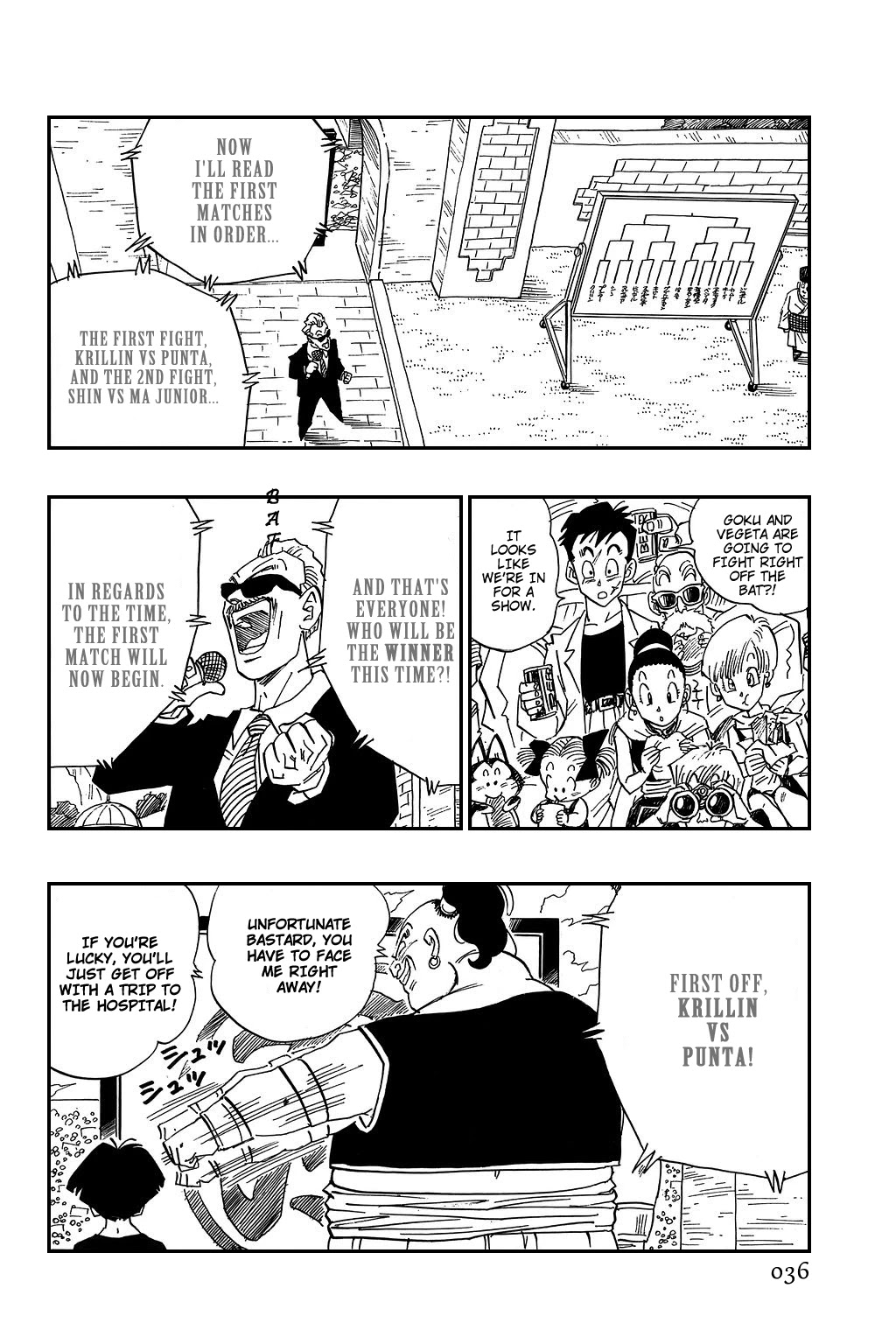 Dragon Ball Chapter 439 page 2 - Chapter 439: Krillin and Piccolo's Fights