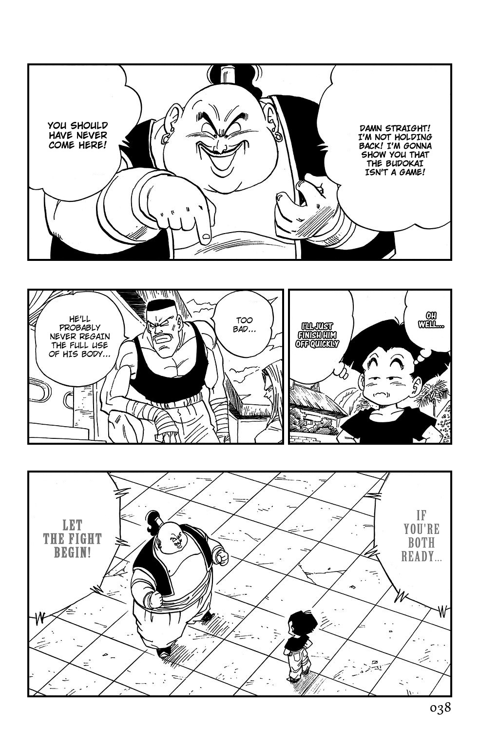 Dragon Ball Chapter 439 page 4 - Chapter 439: Krillin and Piccolo's Fights