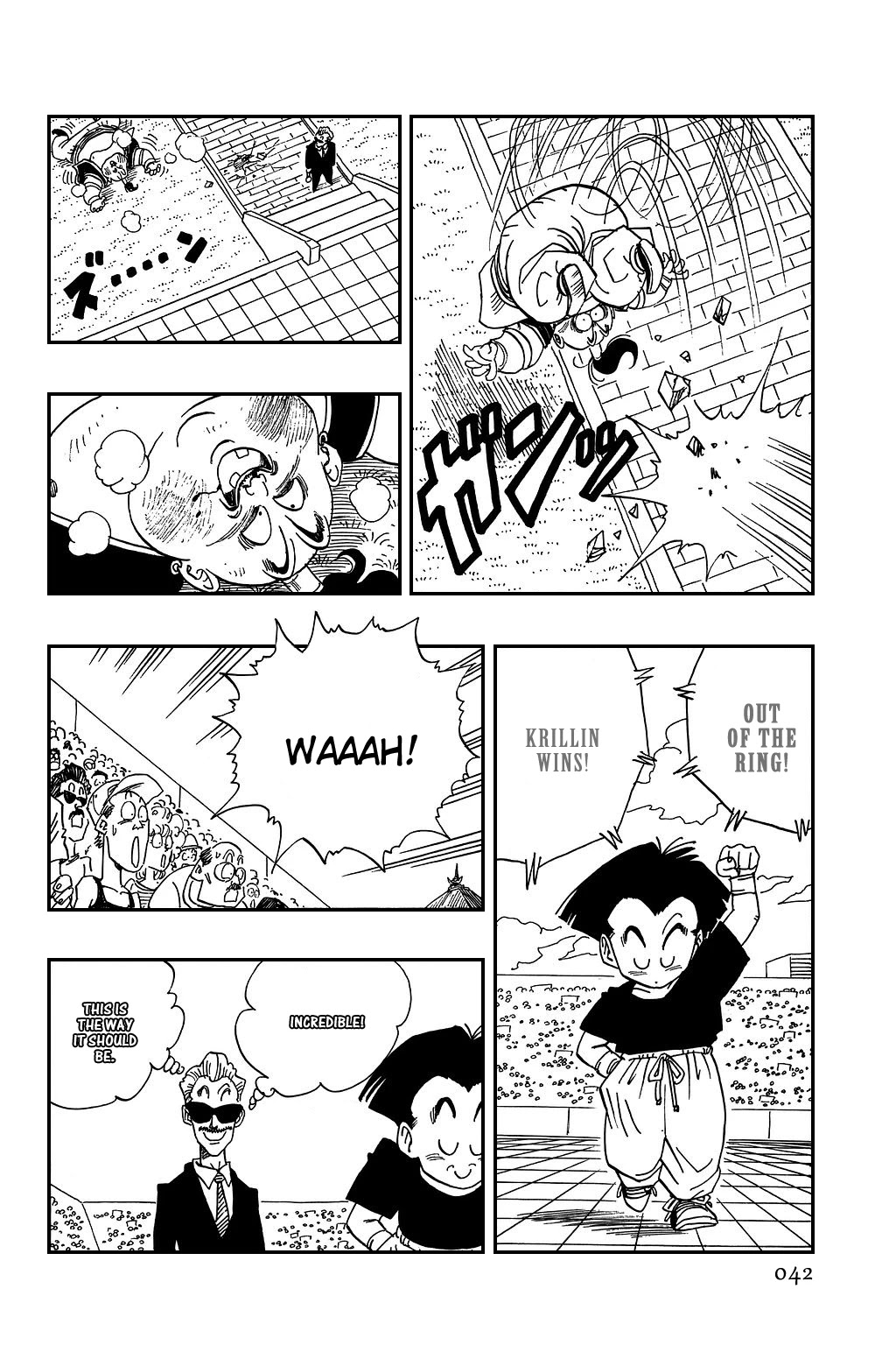 Dragon Ball Chapter 439 page 8 - Chapter 439: Krillin and Piccolo's Fights