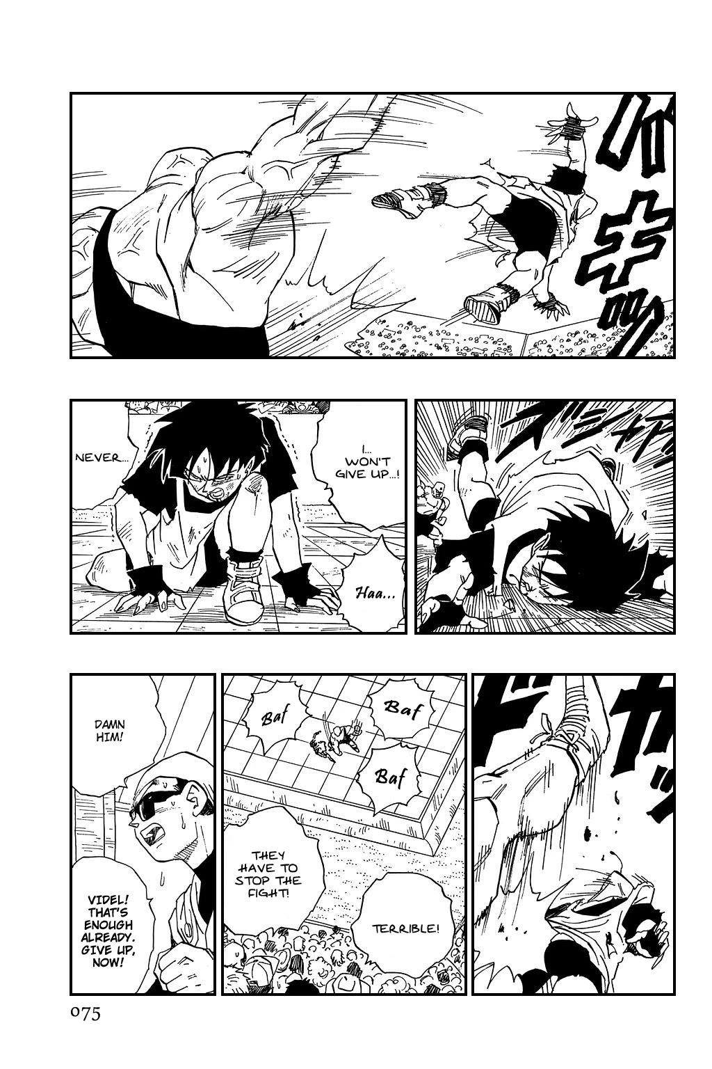 Dragon Ball Chapter 441 page 13 - Chapter 441: Videl is Worn Ragged