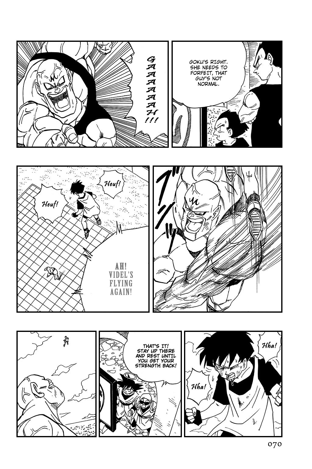 Dragon Ball Chapter 441 page 8 - Chapter 441: Videl is Worn Ragged
