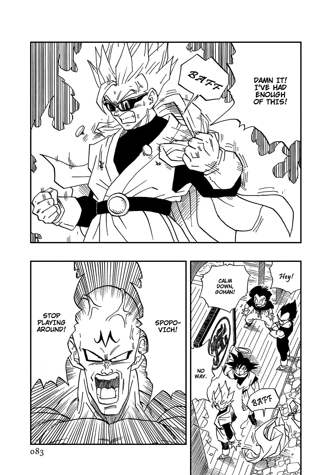 Dragon Ball Chapter 442 page 7 - Chapter 442: Gohan Gets Angry!!