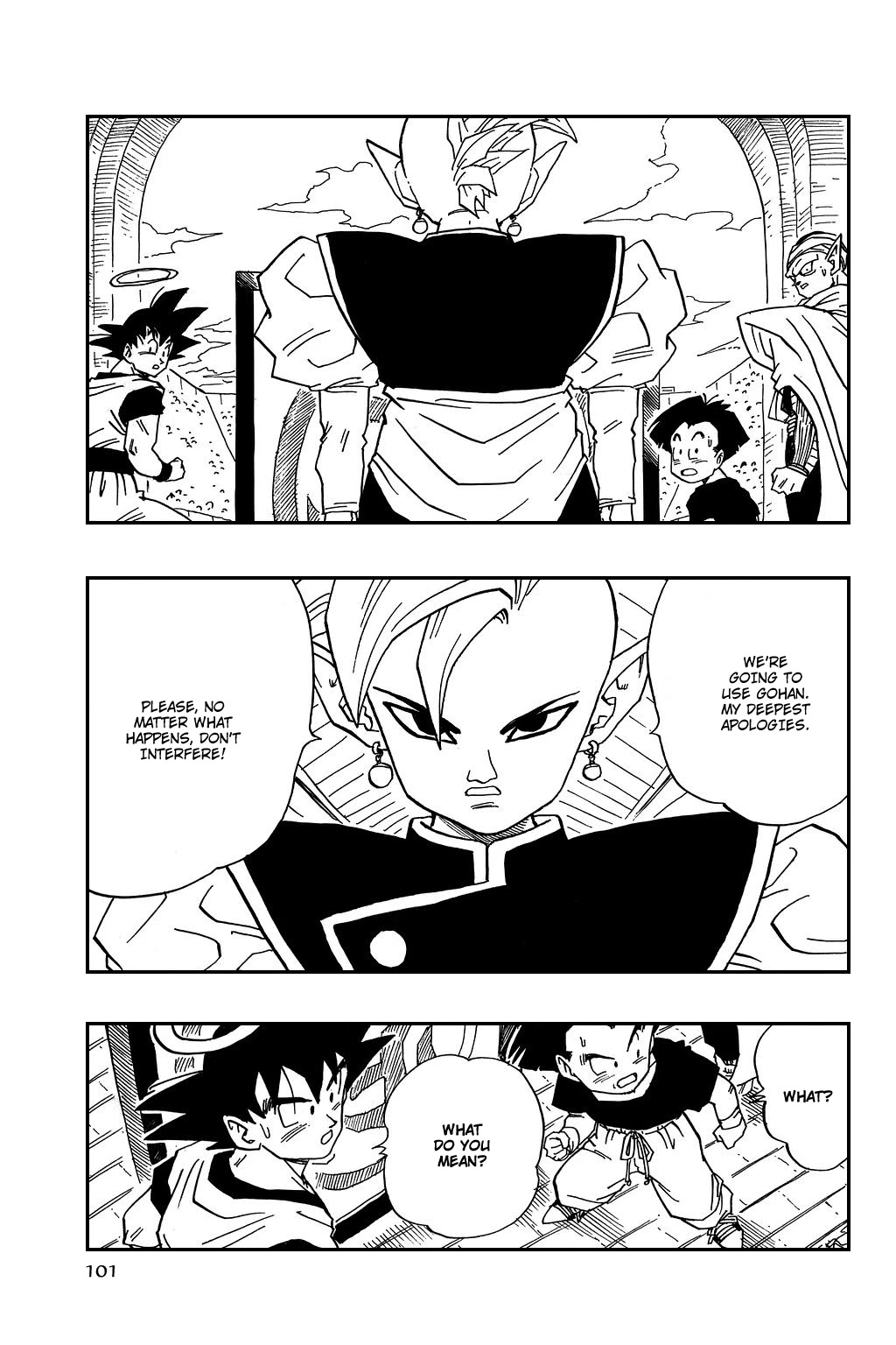 Dragon Ball Chapter 443 page 12 - Chapter 443: The Plan Goes into Motion