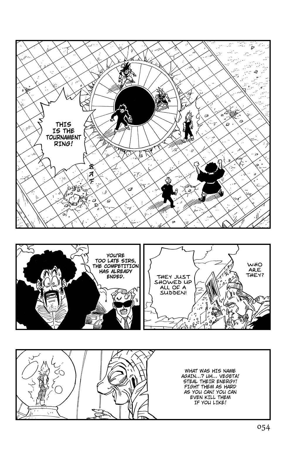 Dragon Ball Chapter 456 page 7 - Chapter 456: The Fated Showdown: Son Goku vs Vegeta!!