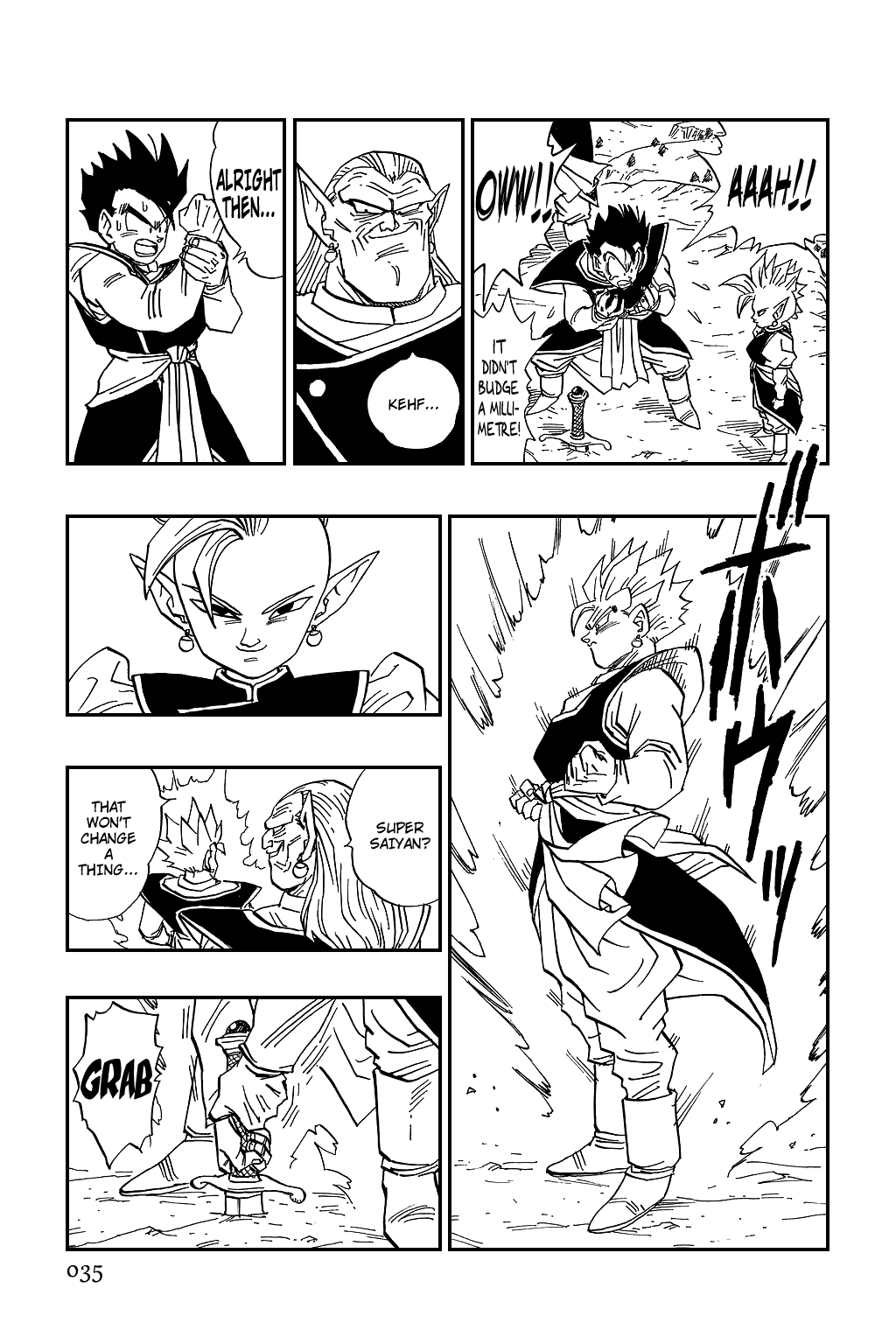 Dragon Ball Chapter 472 page 3 - Chapter 472: The Z Sword