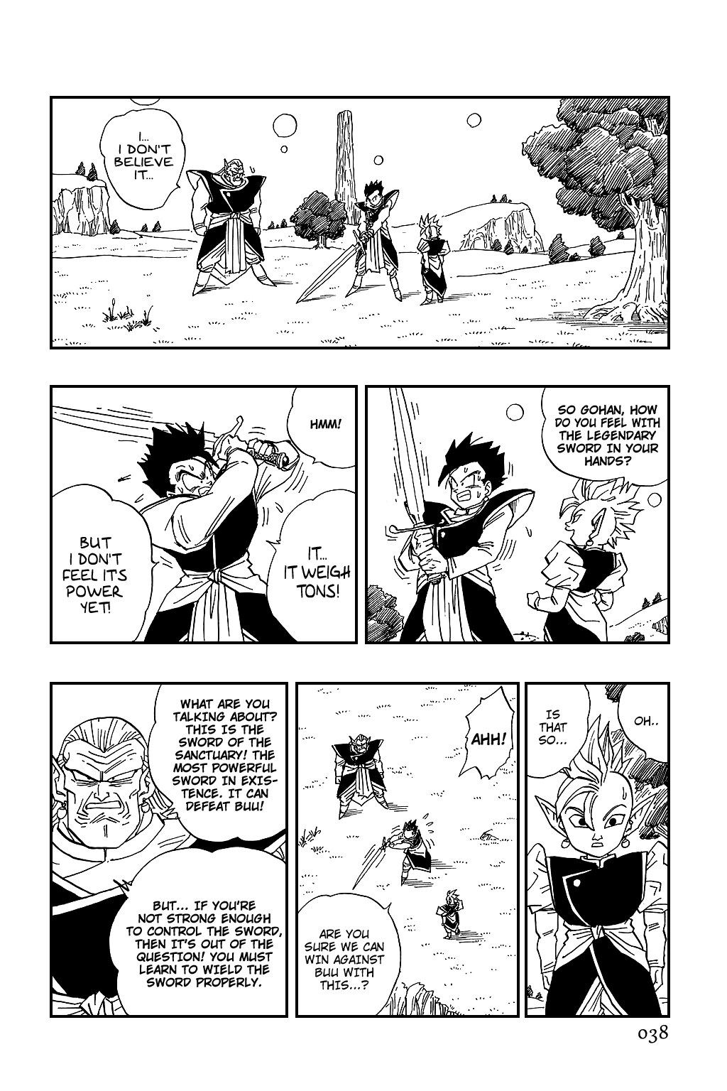 Dragon Ball Chapter 472 page 6 - Chapter 472: The Z Sword