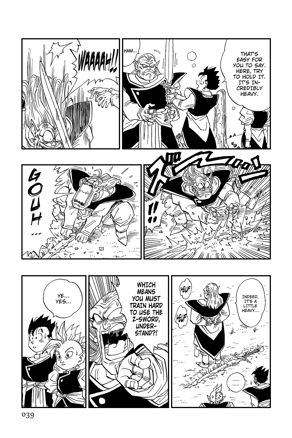 Dragon Ball Chapter 472 page 7 - Chapter 472: The Z Sword