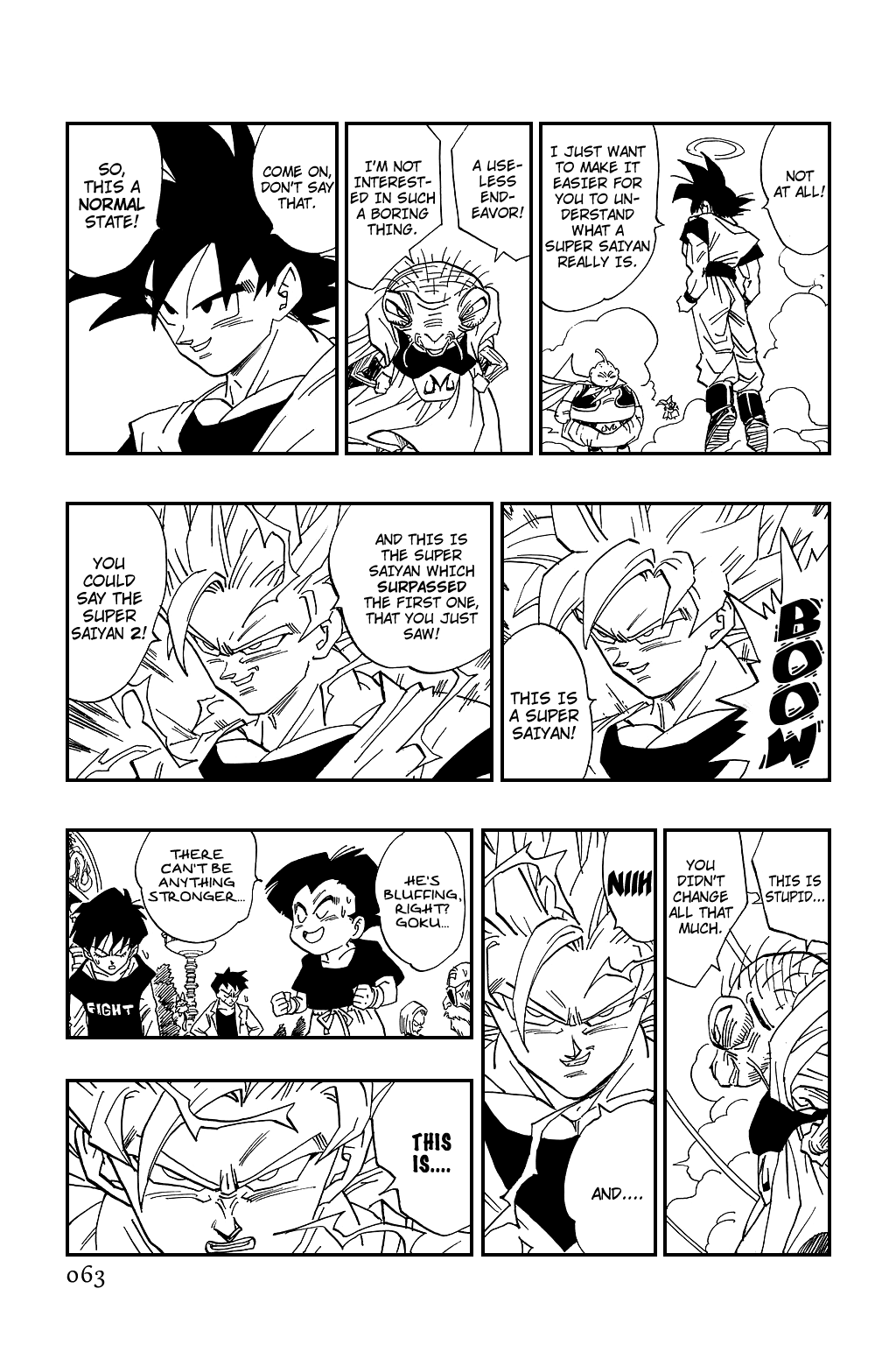 Dragon Ball Chapter 474 page 3 - Chapter 474: The Limit!! Super Saiyan 3