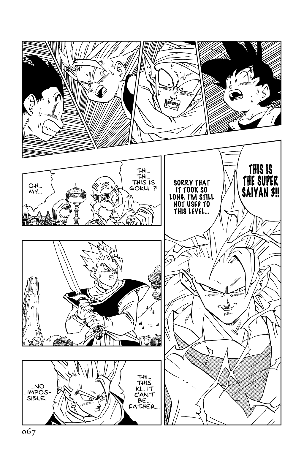 Dragon Ball Chapter 474 page 7 - Chapter 474: The Limit!! Super Saiyan 3