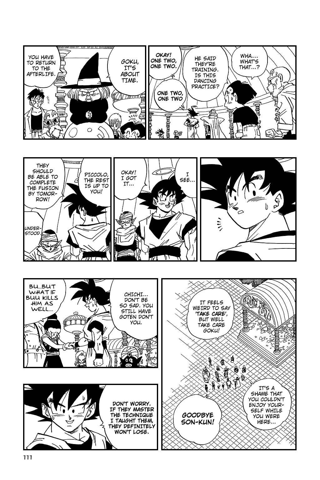 Dragon Ball Chapter 477 page 11 - Chapter 477: Son Goku Heads Back