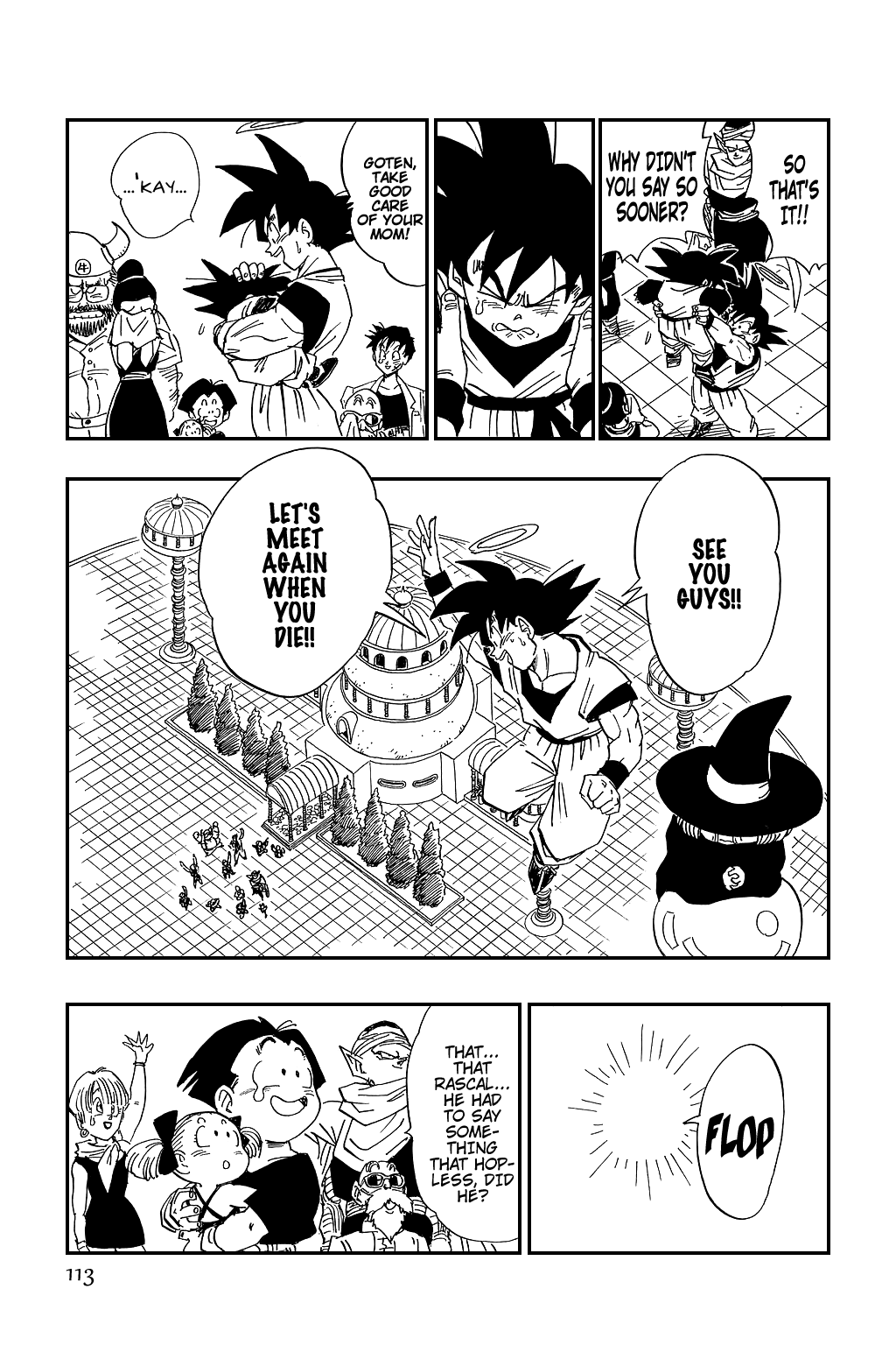 Dragon Ball Chapter 477 page 13 - Chapter 477: Son Goku Heads Back